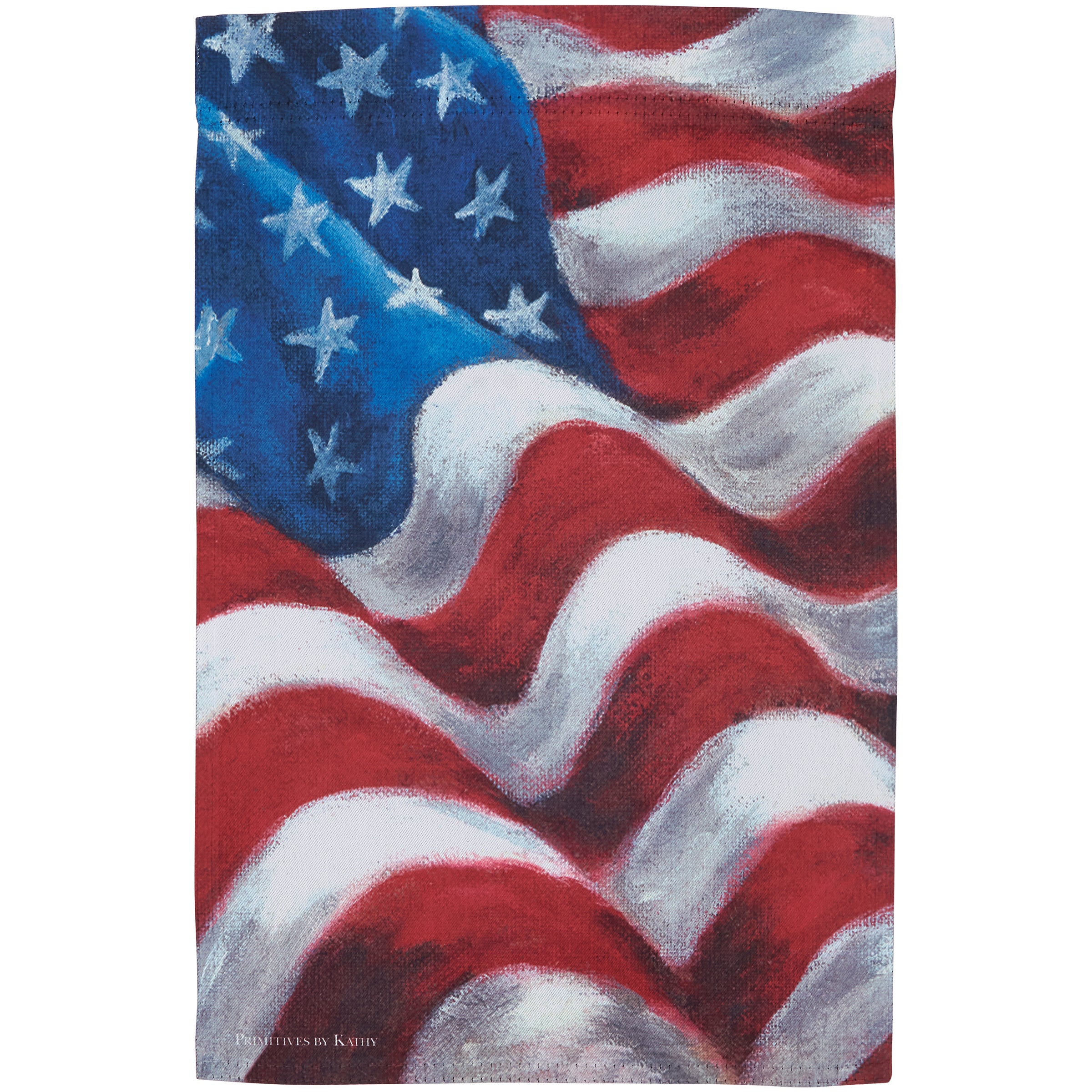 Vibrant Double-Sided American Flag Garden Flag for Patriotic Outdoor Decor
