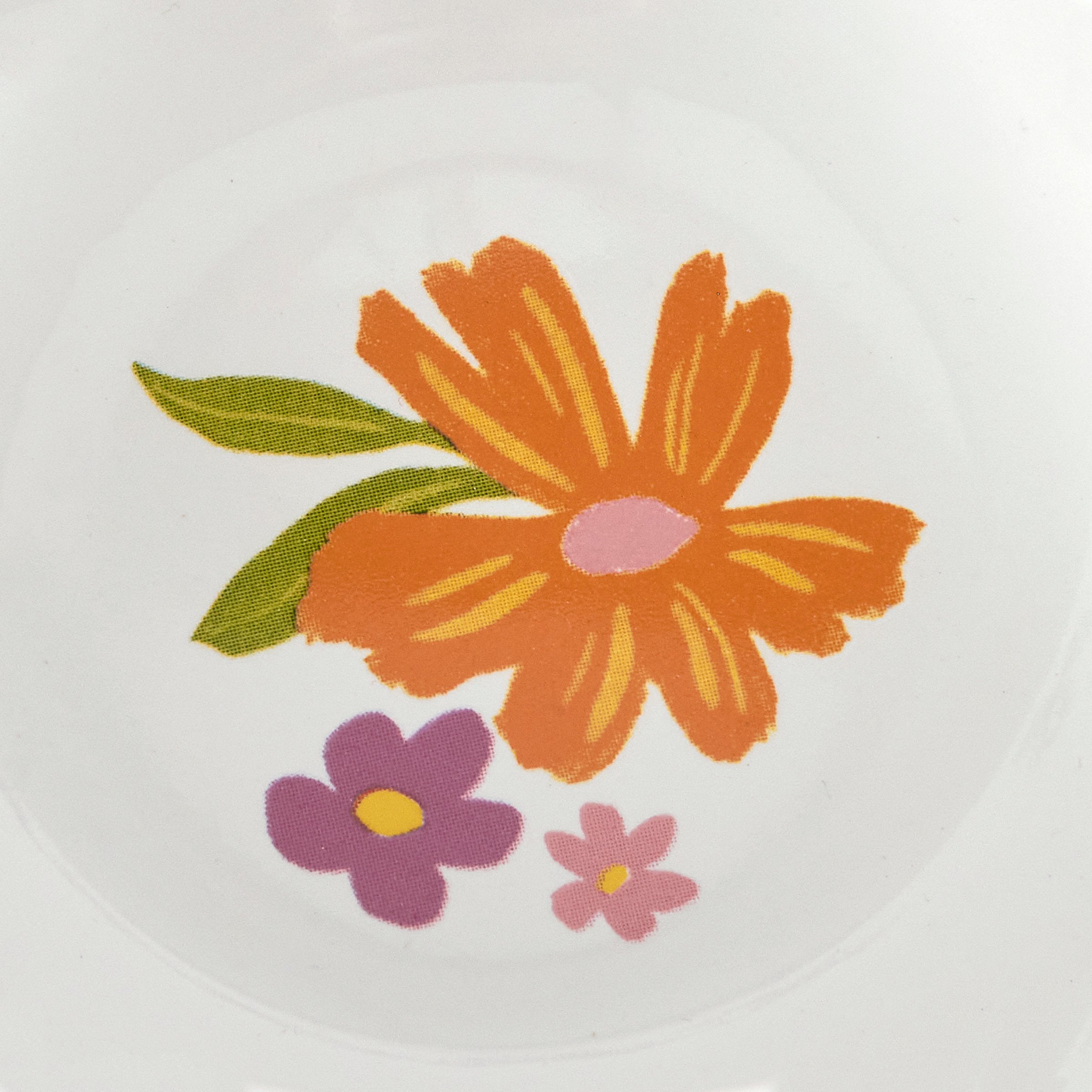 Charming Stoneware 'A Cup Of Thanks' Floral Mug - 20 Oz, Microwave & Dishwasher Safe