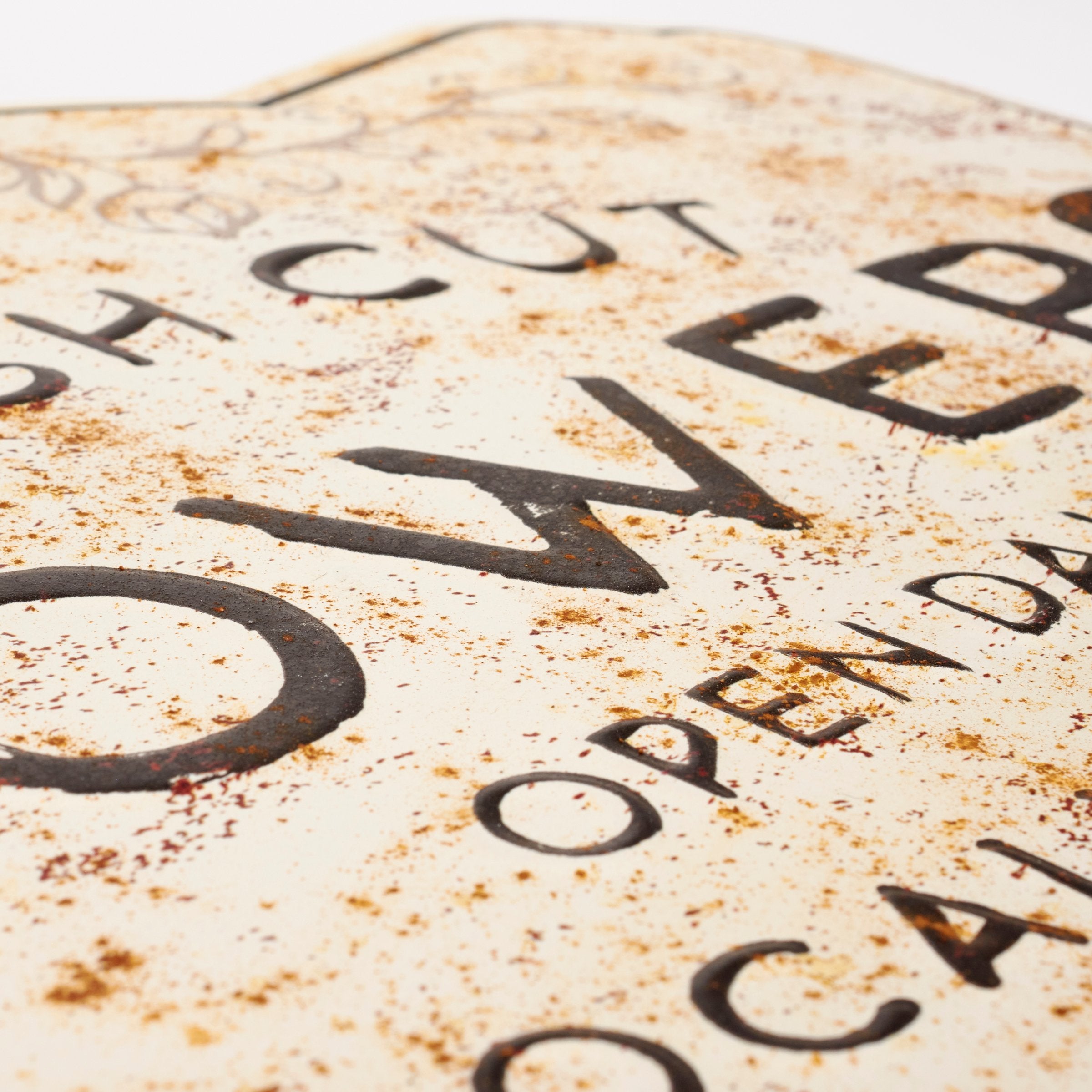 Rustic Metal Fresh Cut Flowers Wall Decor Sign - Farmhouse Garden Collection