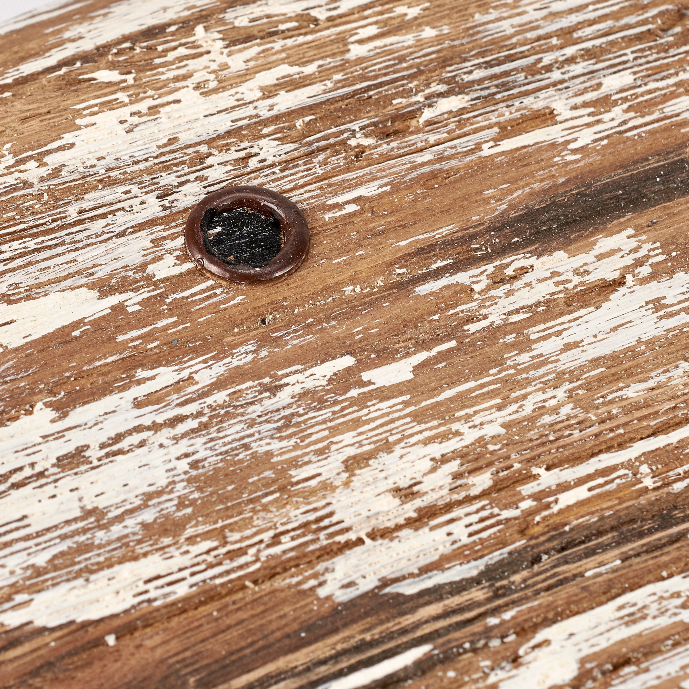 Distressed Wooden Blue Whale Hook Board Beach Coastal Ocean-Inspired Wall Decor