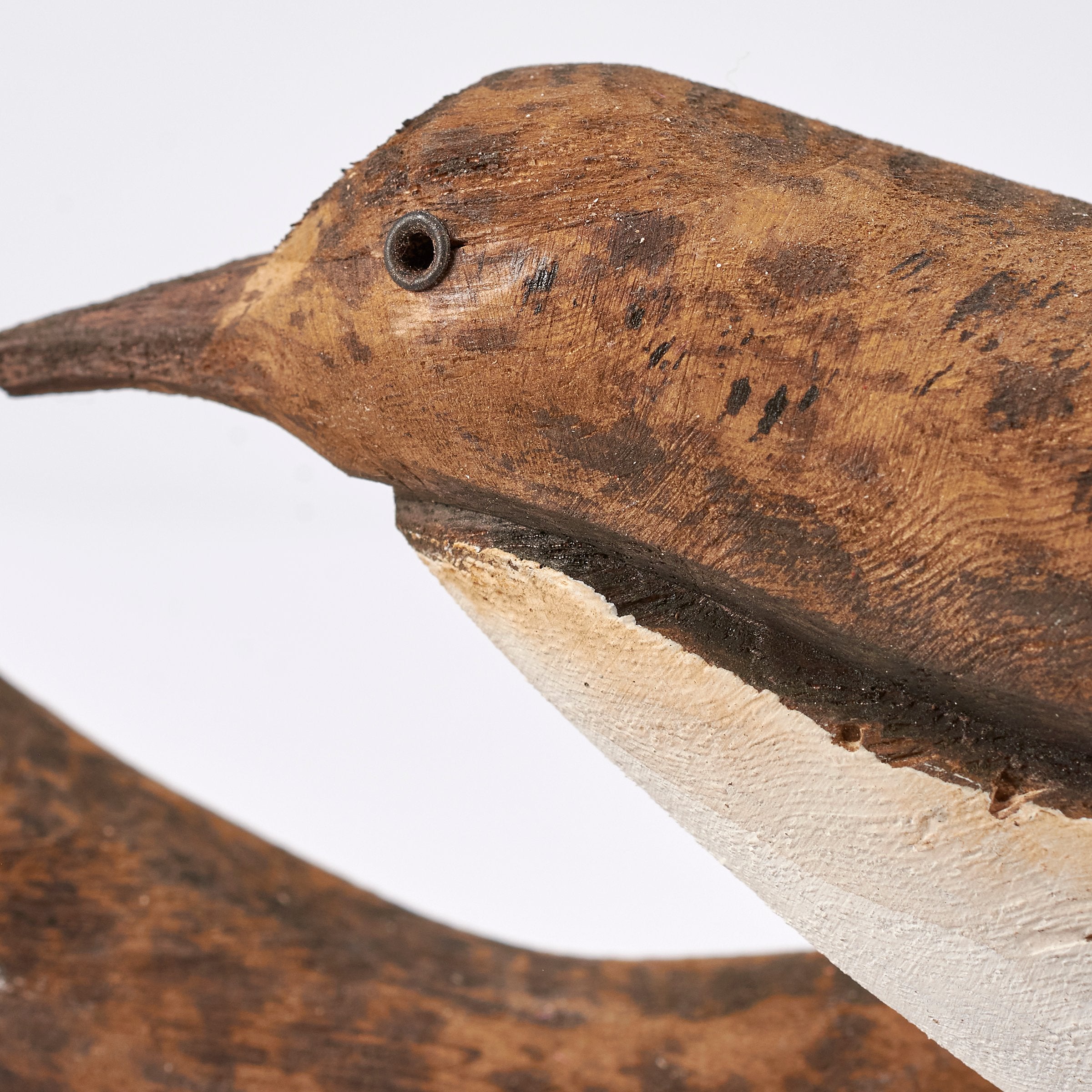 Driftwood Inspired Shorebird Flock Sitter - Rustic Wood & Metal Beach Decor