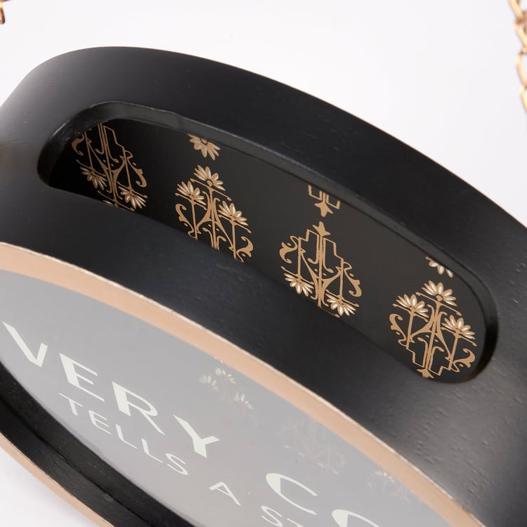 Art Deco 'Every Cork Tells A Story' Wine Cork Holder Wall Decor Keepsake