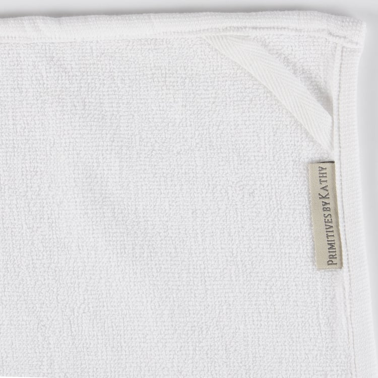 Charming Blossom Folk Art Cotton Kitchen Towel - Absorbent, Decorative Floral Design