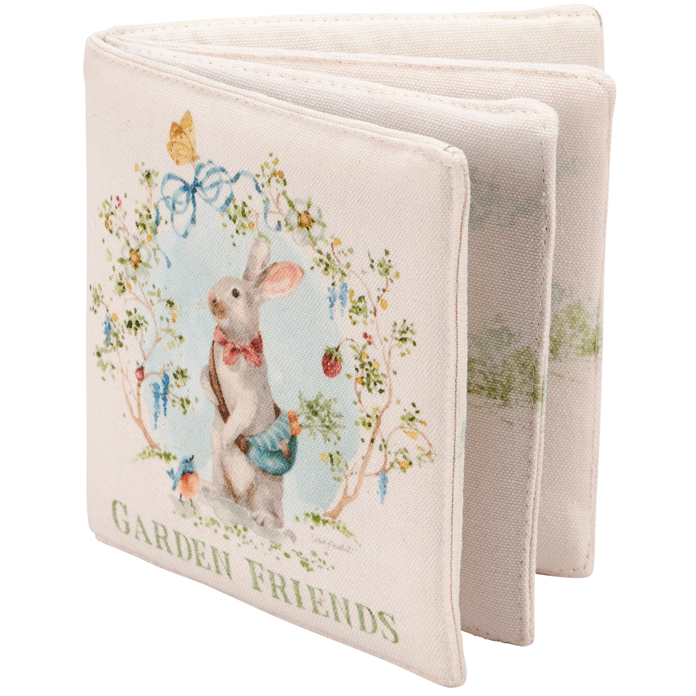 Delightful Garden Friends Sensory Soft Book for Baby Development and Play