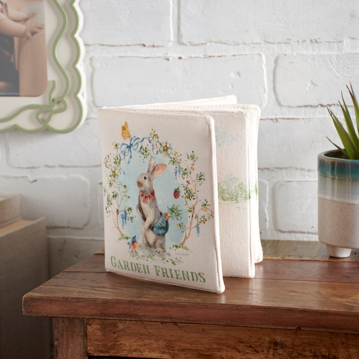 Delightful Garden Friends Sensory Soft Book for Baby Development and Play