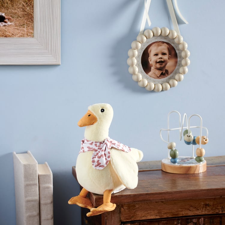 Charming Garden Duck Plush Softie Toy for Kids Room Decor & Gifting