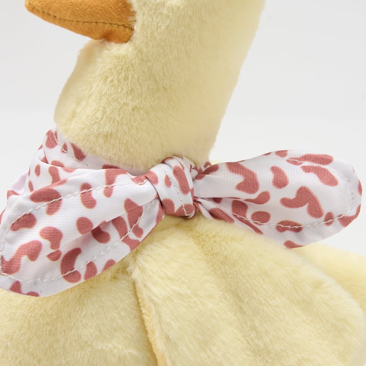 Charming Garden Duck Plush Softie Toy for Kids Room Decor & Gifting