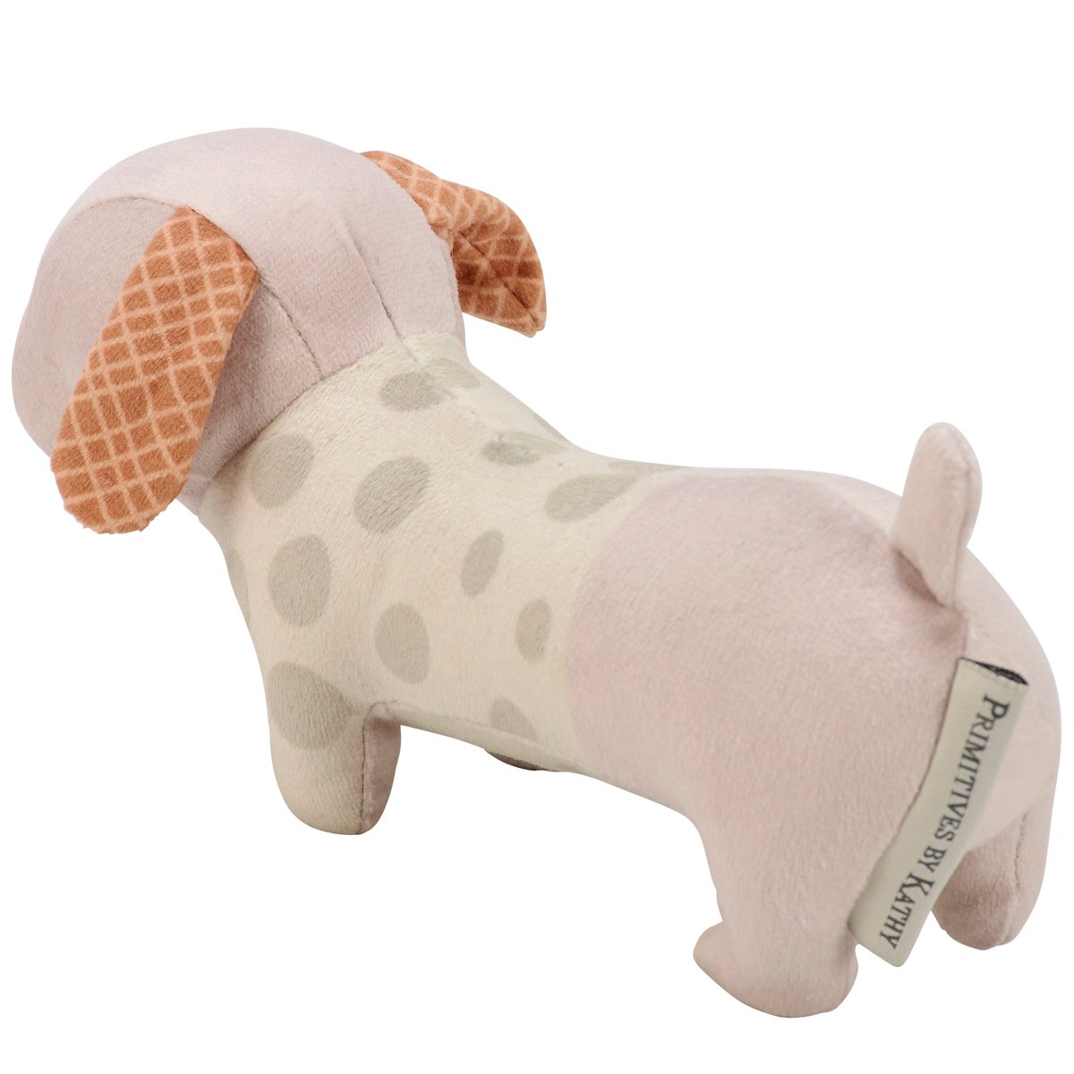 Charming Squeaky Dog Plush Baby Toy - Soft Cotton, Engaging Sensory Play