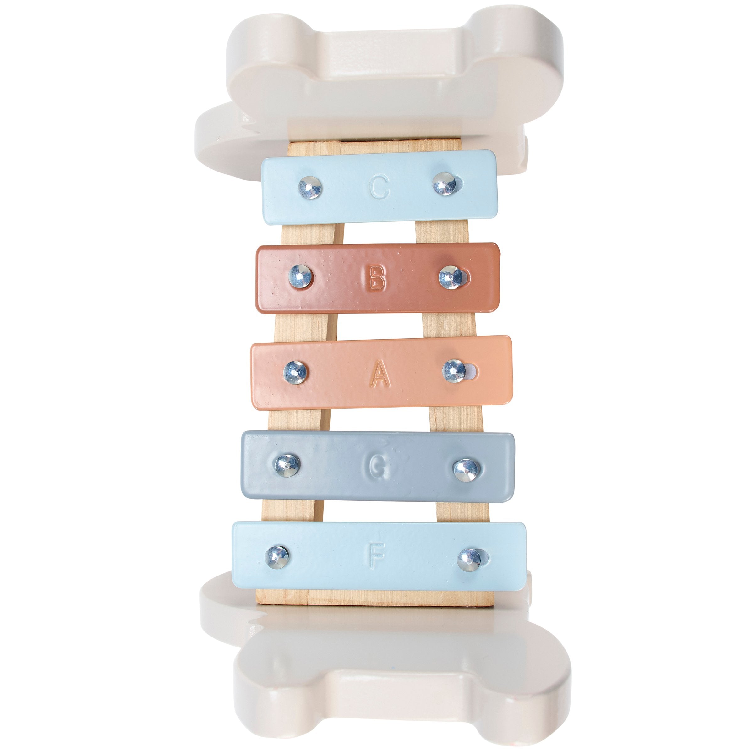 Adorable Wooden Dog Xylophone Toy - Engaging Musical Instrument for Toddlers