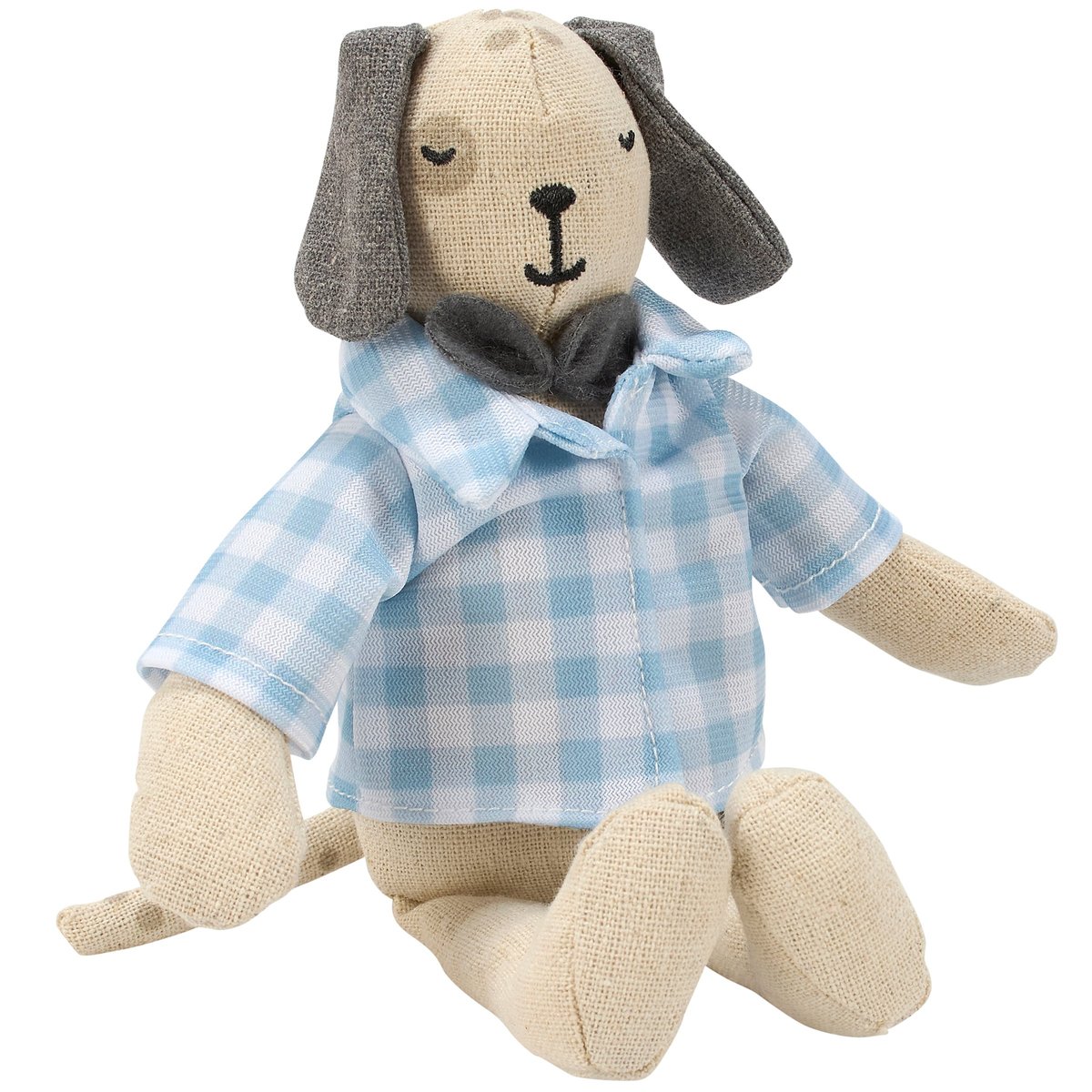 Charming Hound Dog Softie Plush Toy for Kids - Cotton & Linen