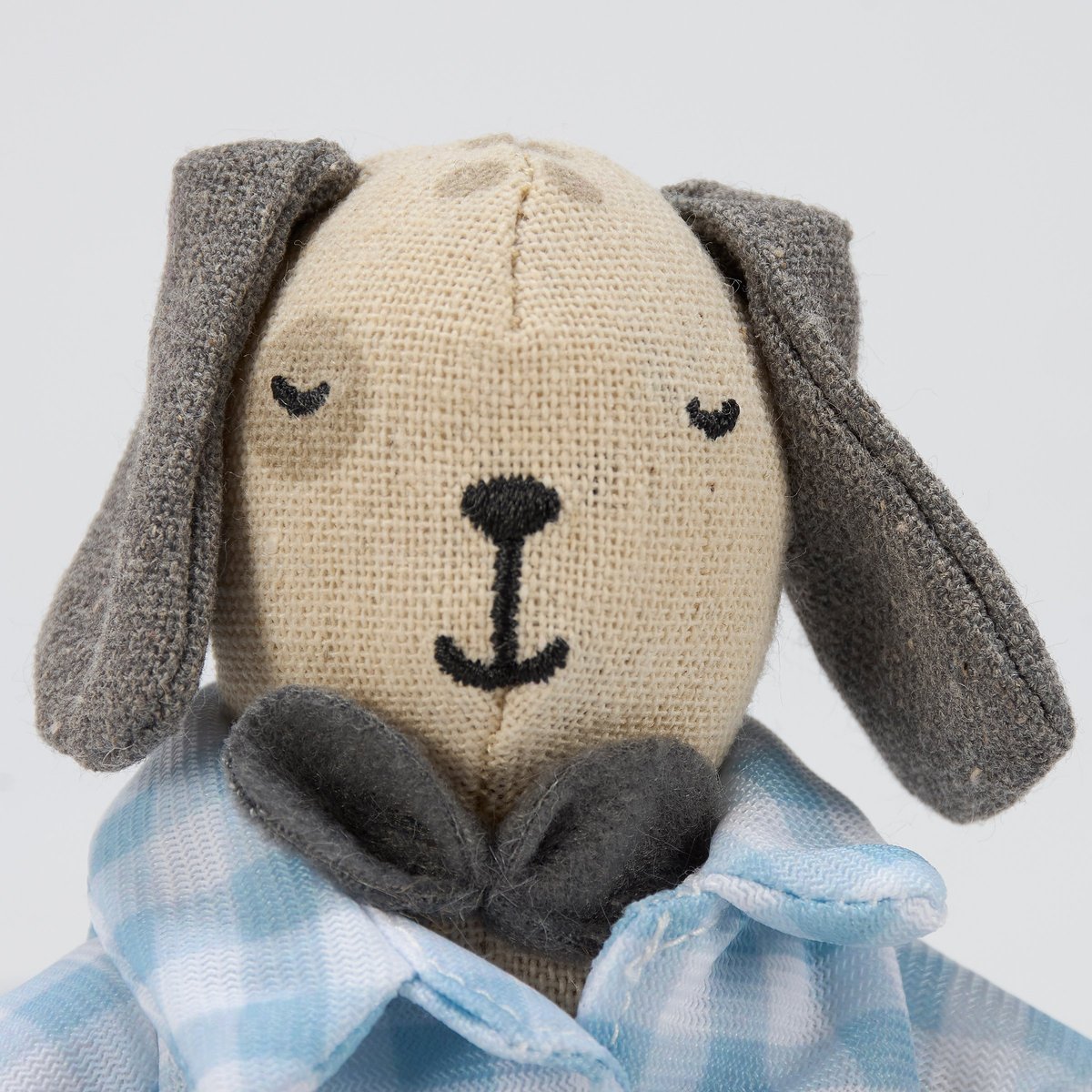 Charming Hound Dog Softie Plush Toy for Kids - Cotton & Linen