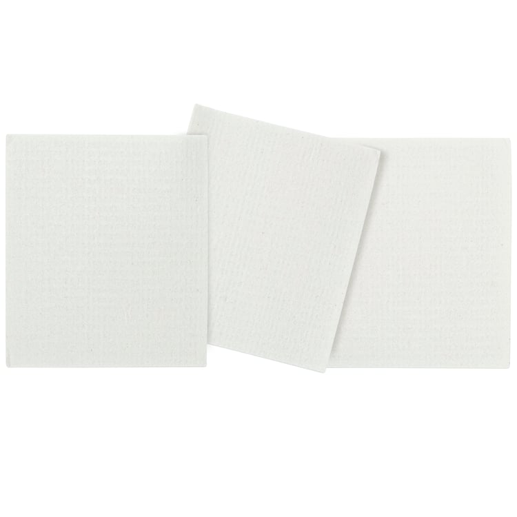 Eco-Friendly Farm Family Swedish Dishcloth Set - 3-Pack Ultra-Absorbent Machine Washable