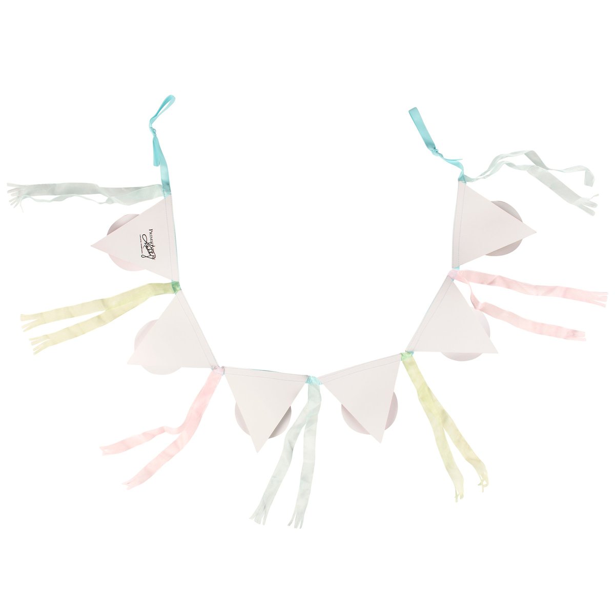 Festive Pastel 'Ho Ho Ho' Christmas Pennant Banner for Easy Holiday Decor