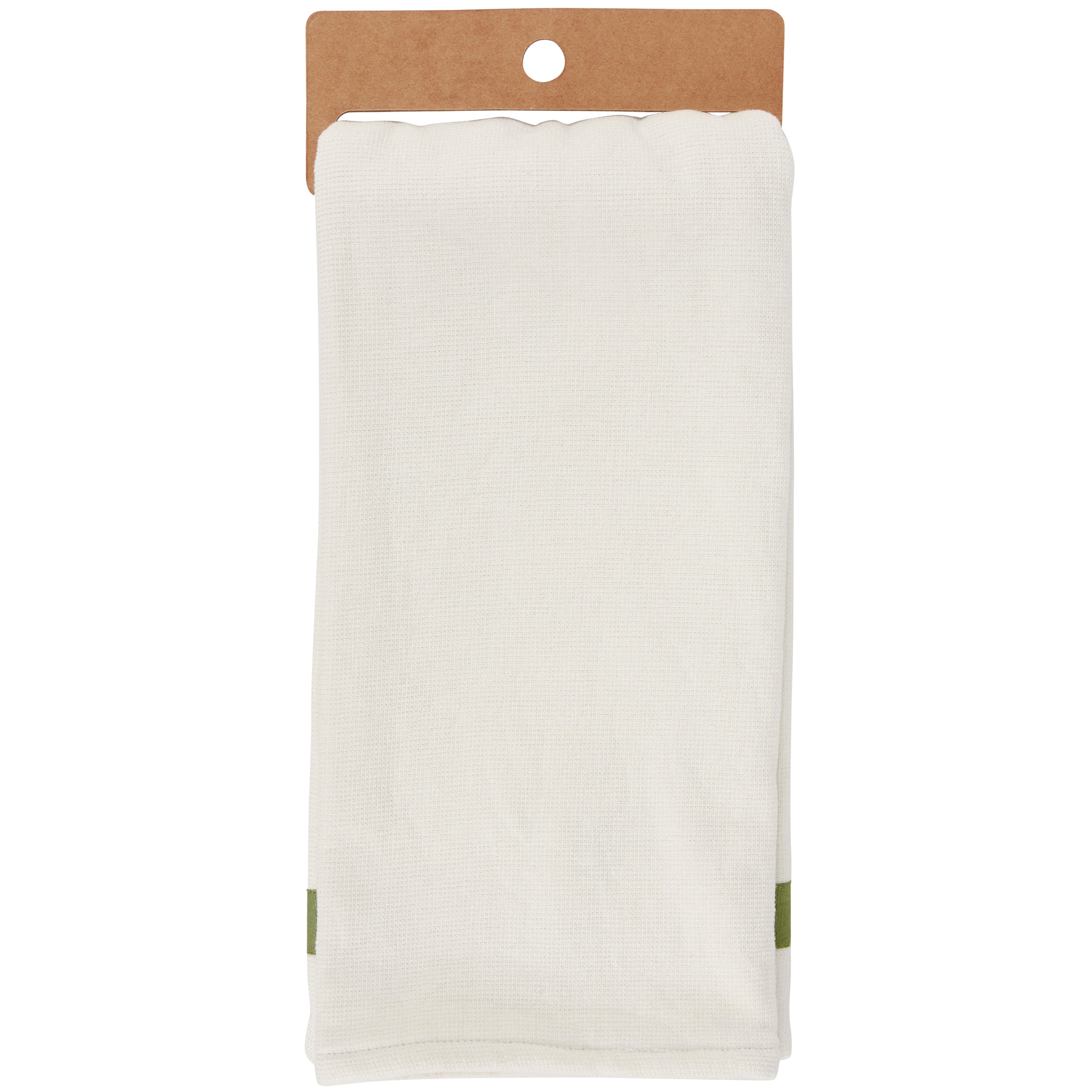 Charming Farmhouse Goats Kitchen Towel - Absorbent Cotton Terrycloth with Ribbon Accents