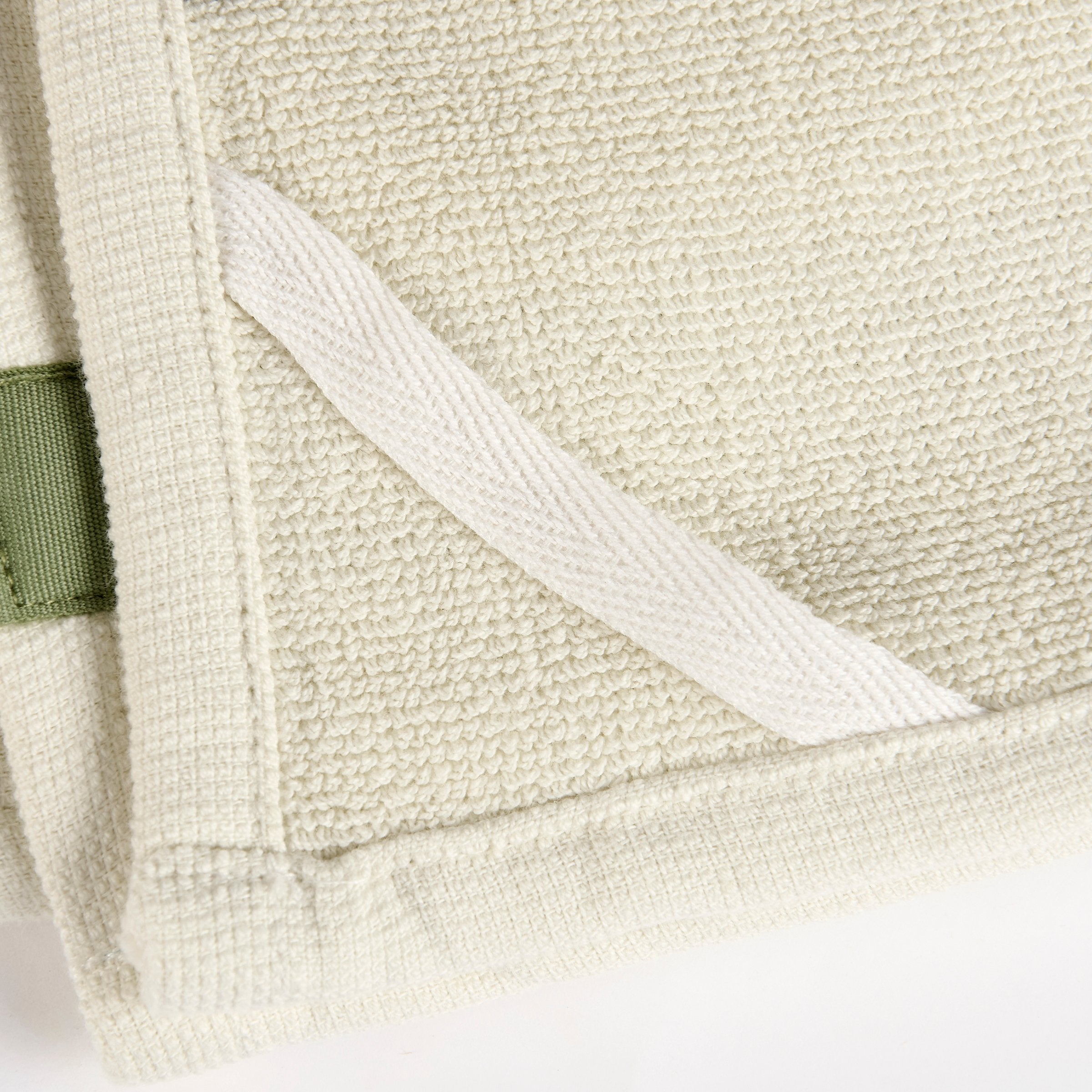 Charming Farmhouse Goats Kitchen Towel - Absorbent Cotton Terrycloth with Ribbon Accents