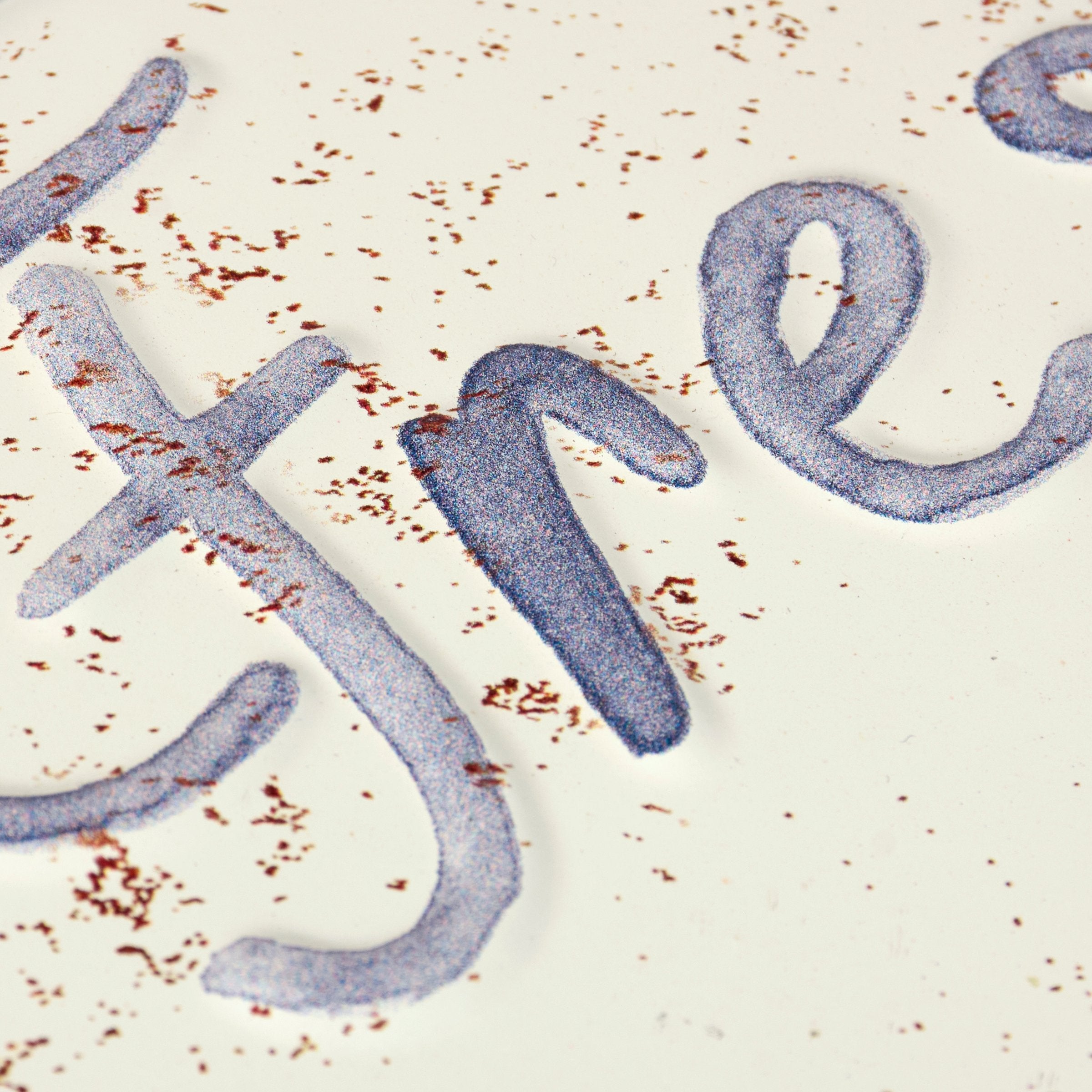 Rustic Metal Wall Decor Sign: Fresh Cut Blue Flowers & Daily Open Sentiment