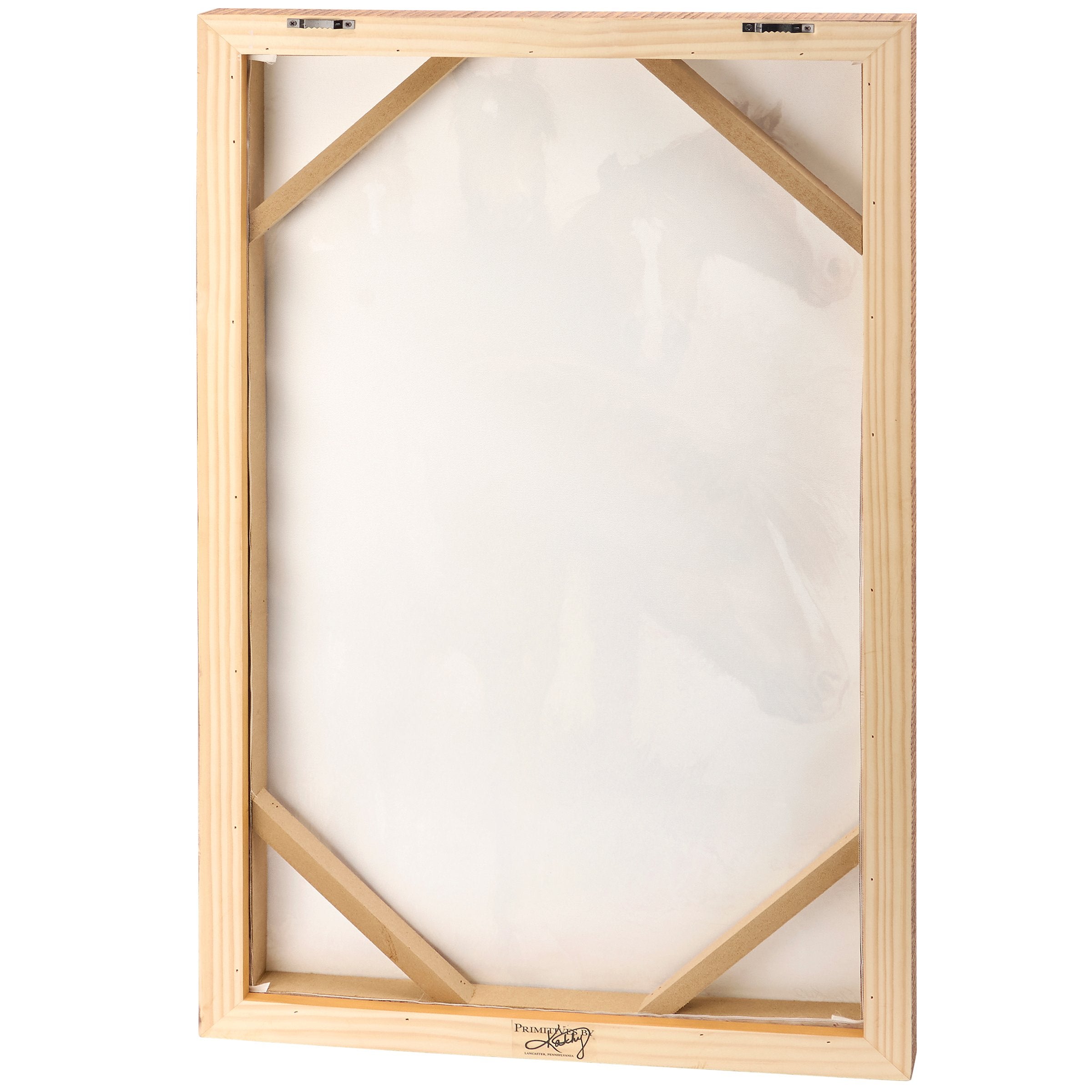 Majestic Stallions Western Canvas Wall Art, Floating Natural Wood Frame, Hand-Painted Look
