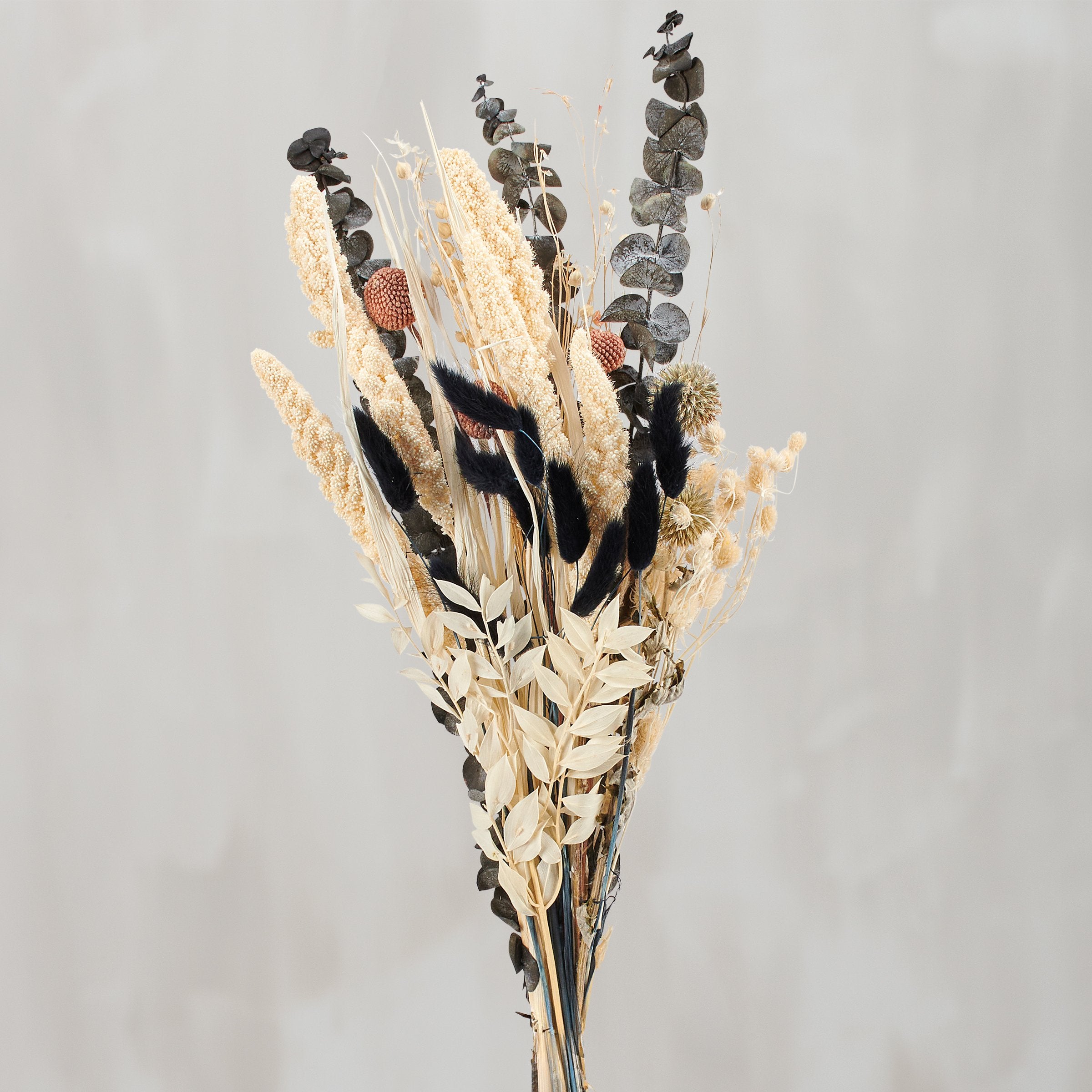 Rustic Dried Mixed Wildflower Bouquet - Long-Lasting Natural Foliage Arrangement