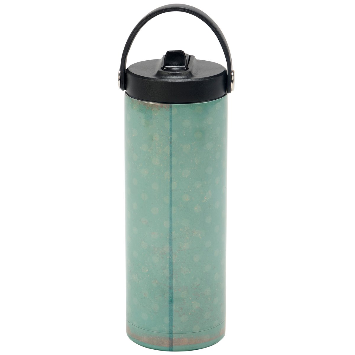 Unique Insulated Stainless Steel Sport Bottle with Cat Design, 20oz, Straw & Strap