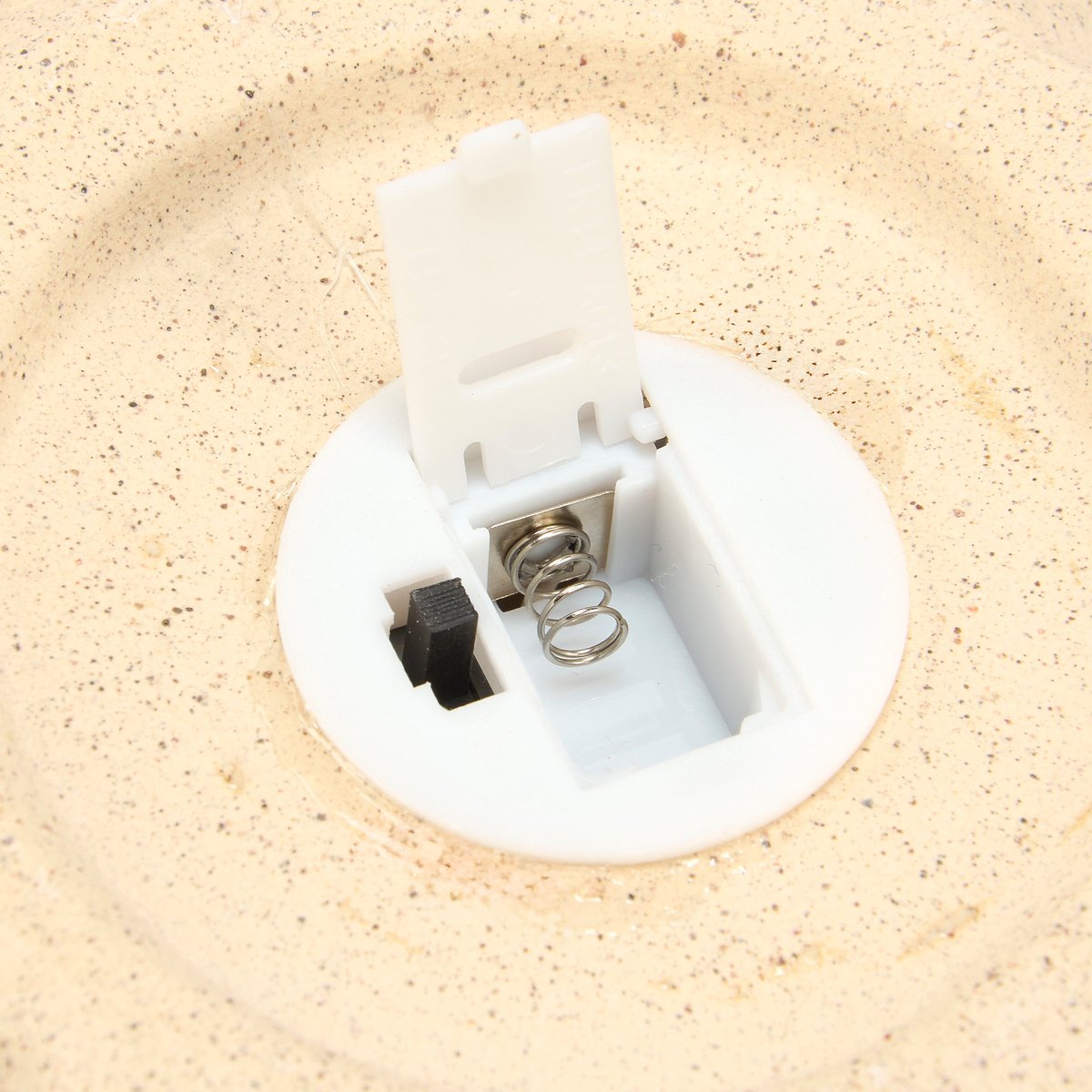 Charming Lighted Ceramic Sea Urchin Figurine, Coastal Beach Home Accent Decor