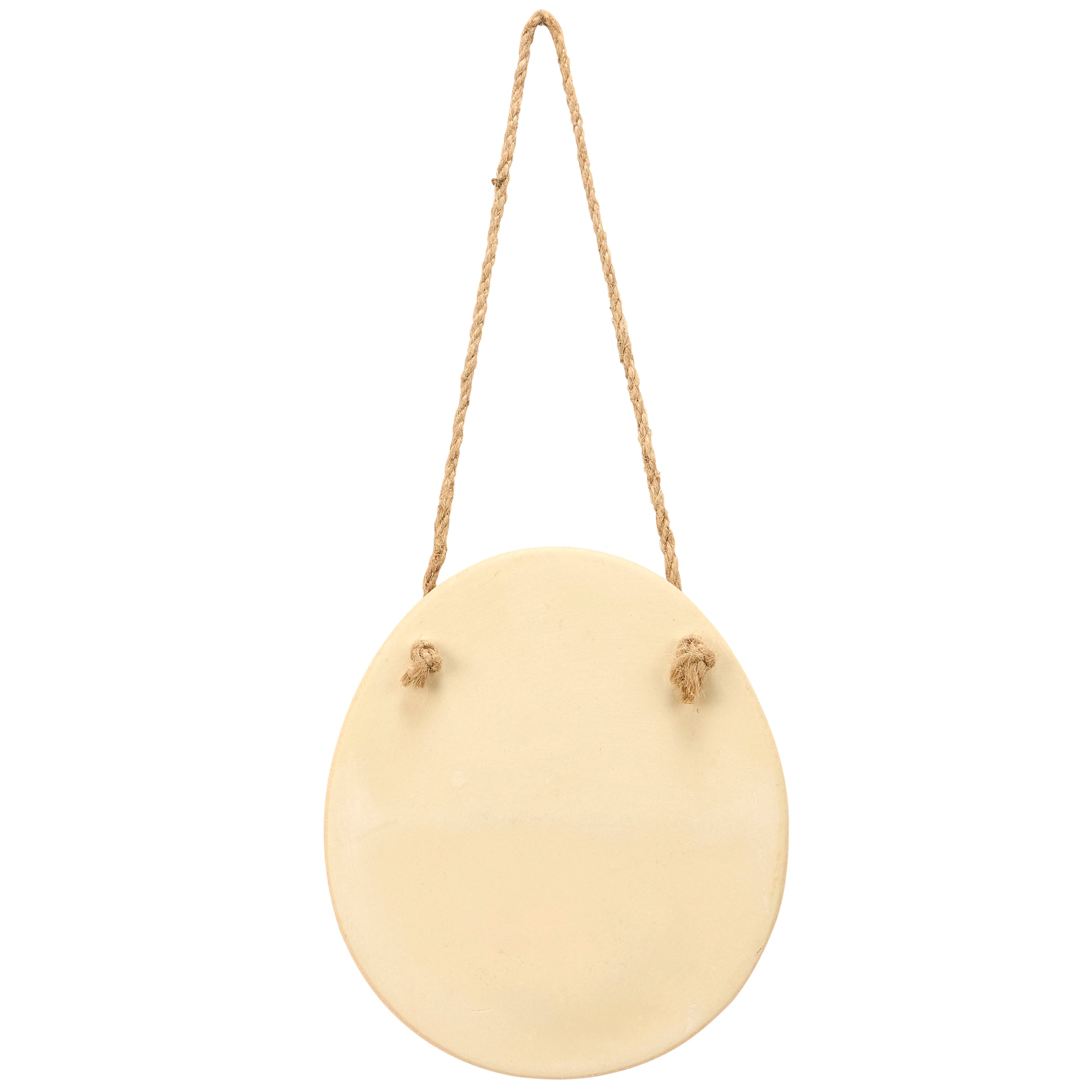 Rustic Beach Sand Ceramic Wall Pocket Planter with Jute Hanger Decor