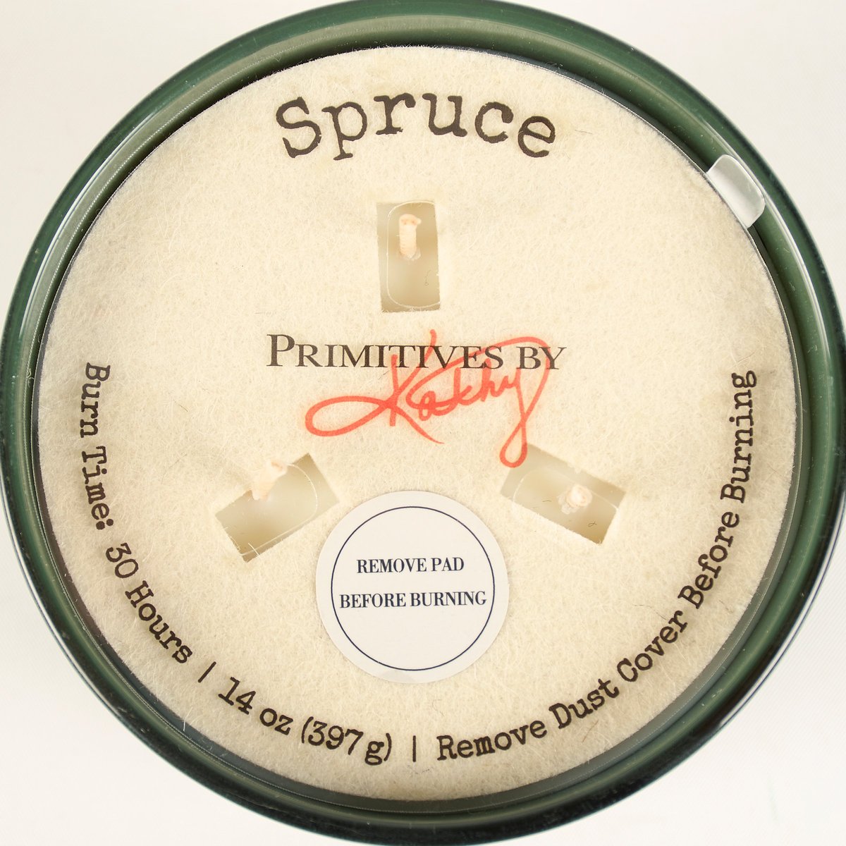 Rustic Farmhouse Snowy Cow Soy Candle - Festive Spruce Scent, 30-Hour Burn