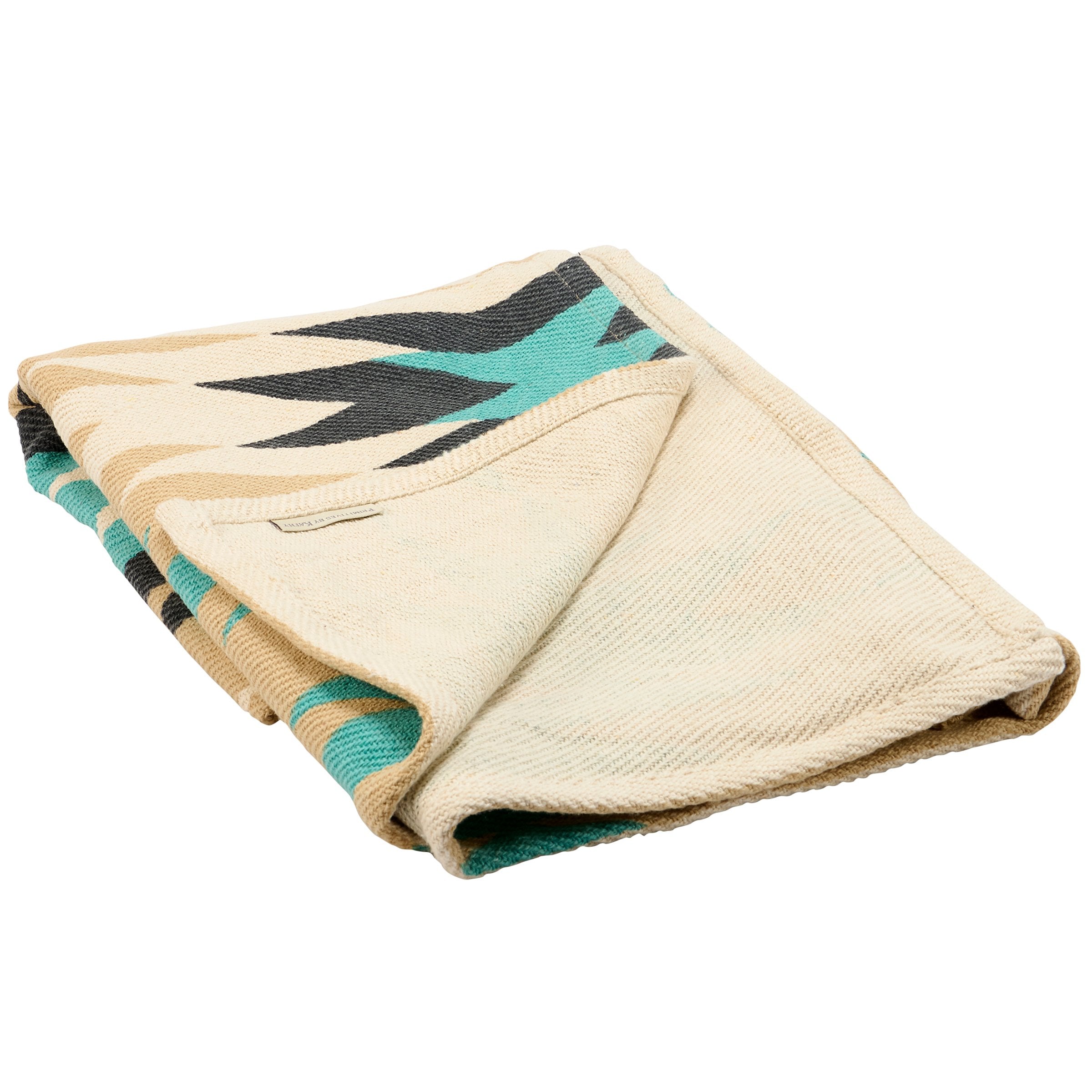 Rustic Western Aztec Pattern Cotton Blend Throw Blanket for Home Decor
