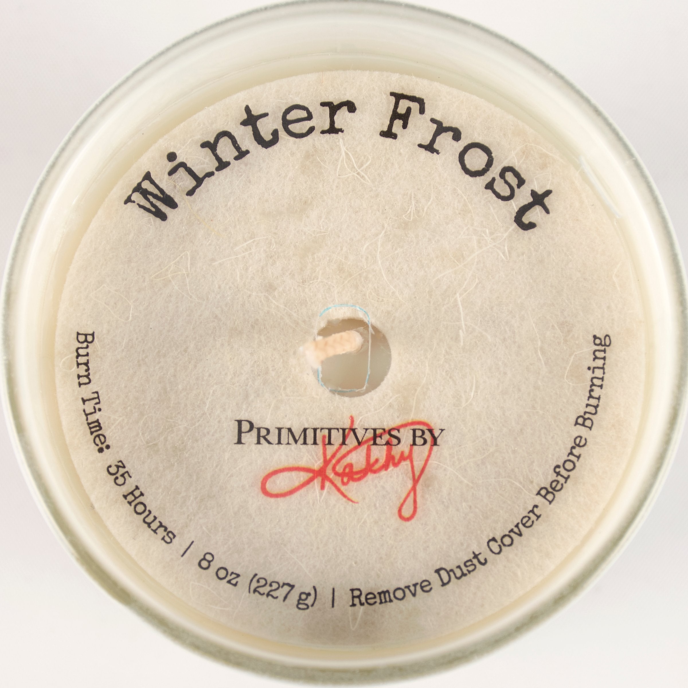 Enchanting Cardinal Winter Wishes Soy Candle, Fabric Wick, 35-Hour Burn Time