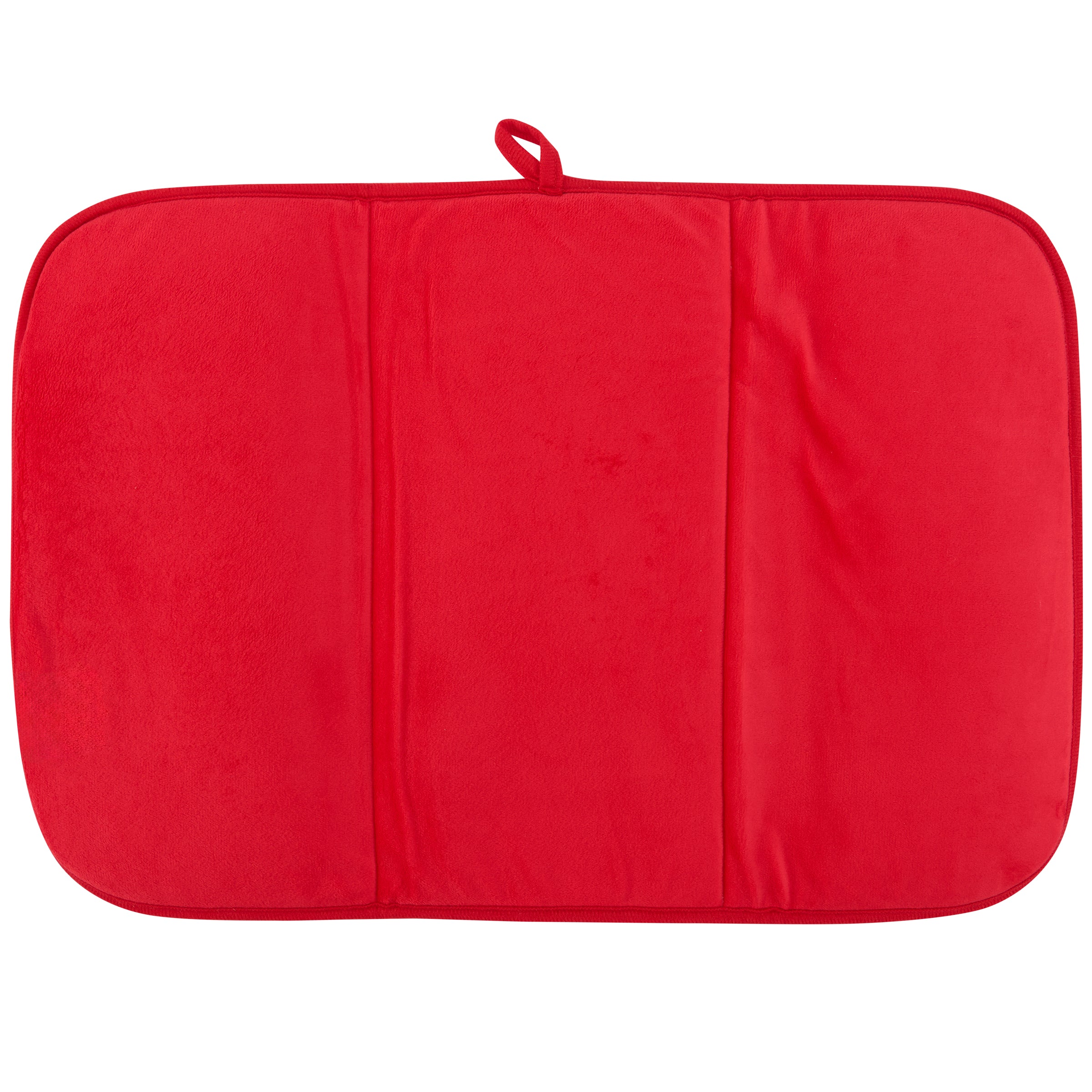 Ultra-Absorbent Christmas Cardinals Drying Mat with Angel Sentiment and Hanger