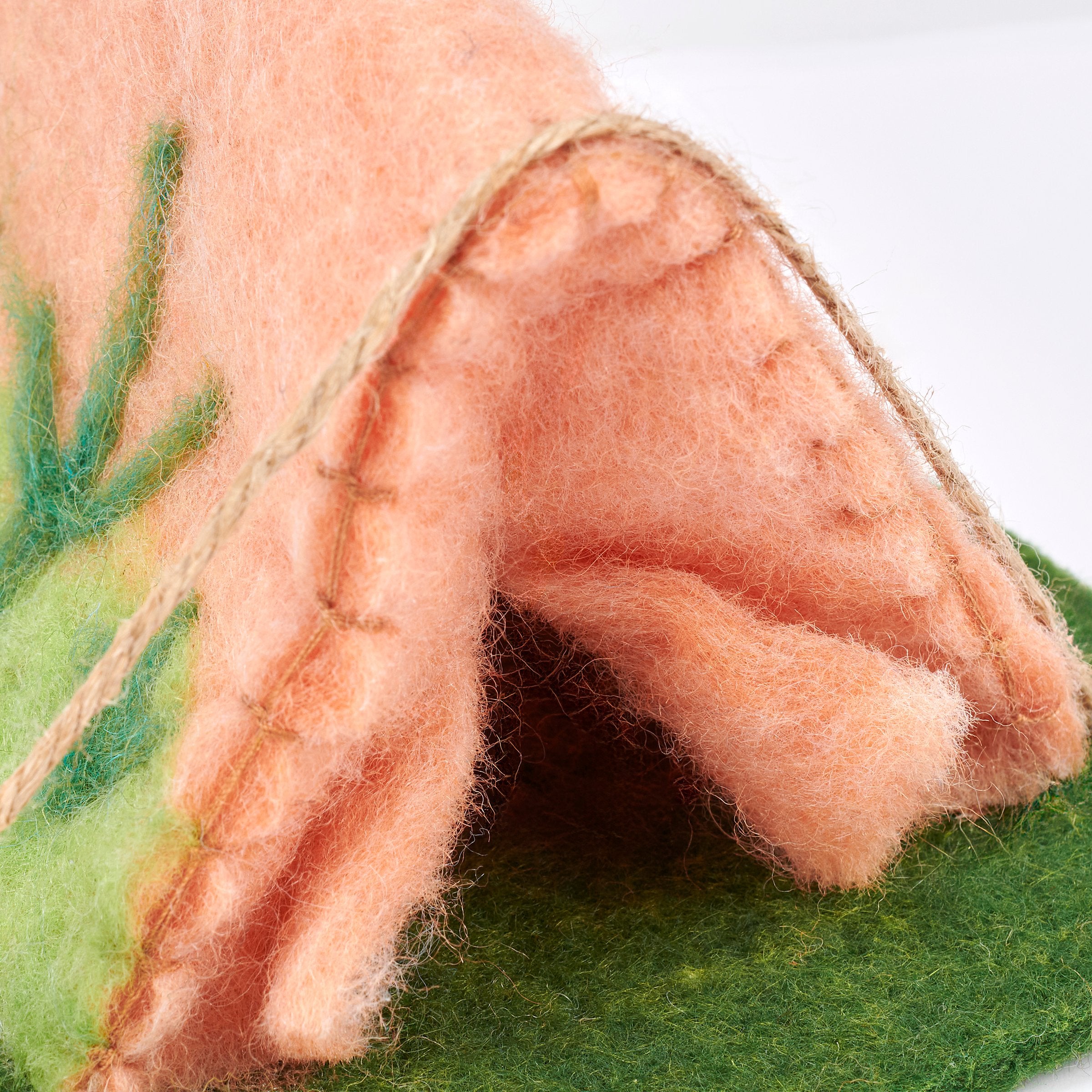 Charming Felt Camping Tent Critter for Lake & Cabin Home Decor
