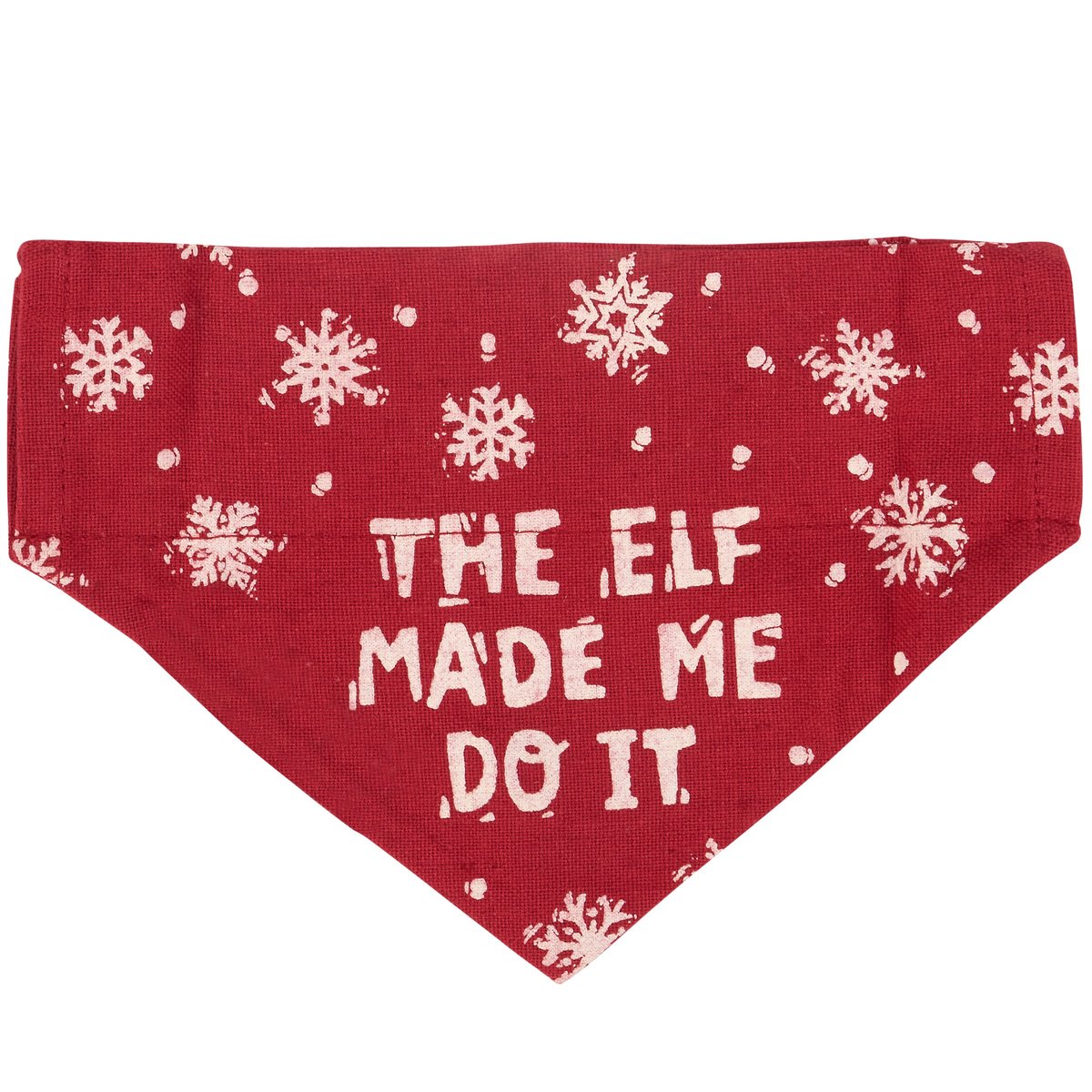 Santa's Favorite Reversible Holiday Pet Bandana for Dogs and Cats