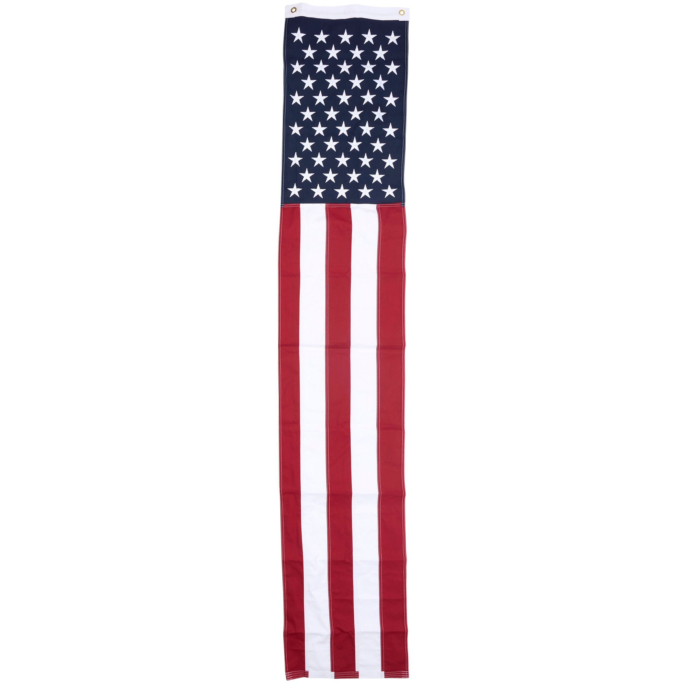 Durable Patriotic American Flag Porch Banner - Outdoor Stars and Stripes Decor