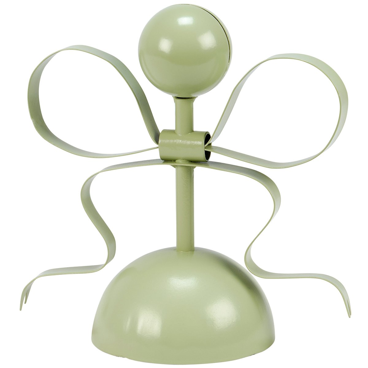 Charming Green Bow Metal Photo Holder for Sweet Baby & Kids Room Decor