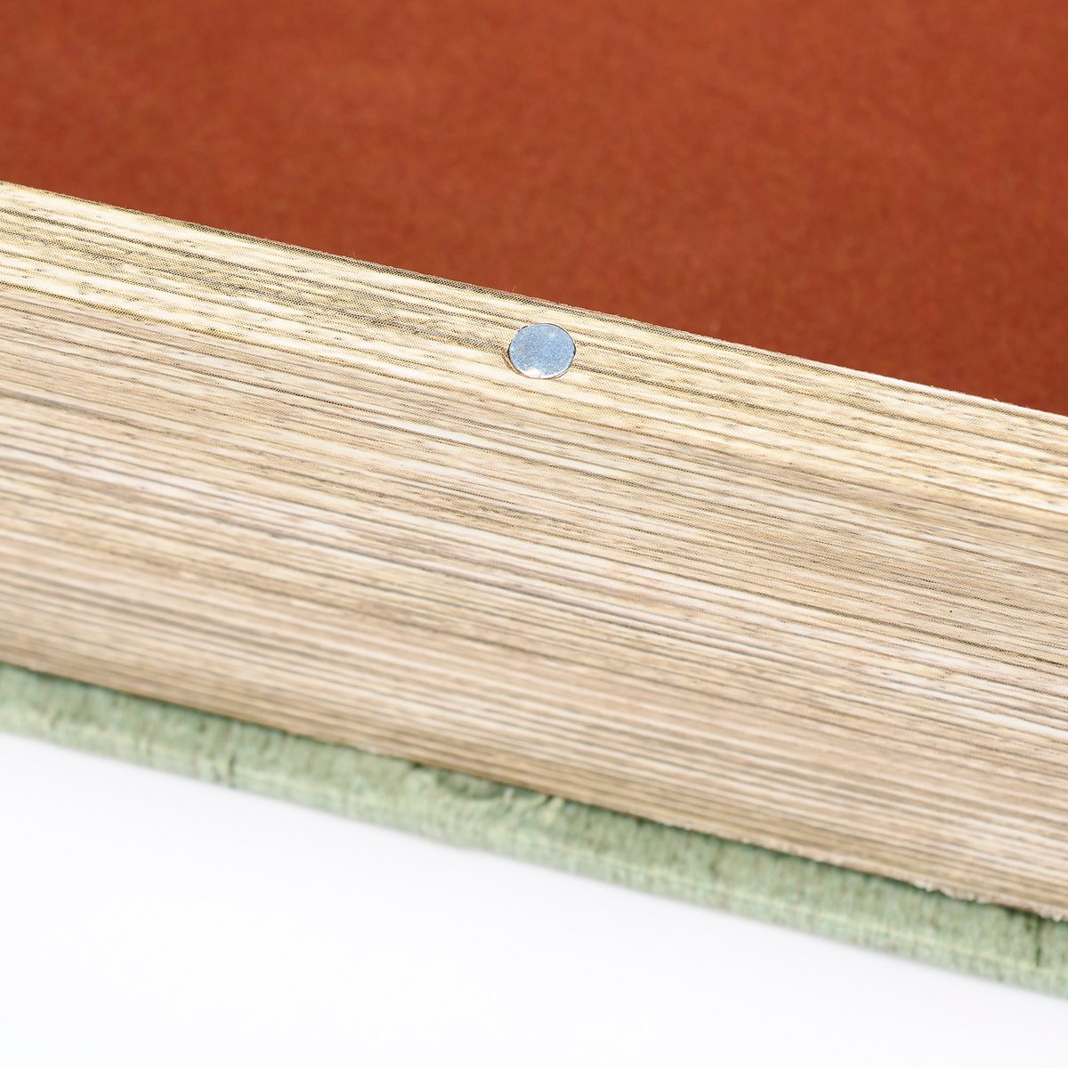 Exotic Rainforest Bird Art Nouveau Decorative Book Box for Keepsake Storage