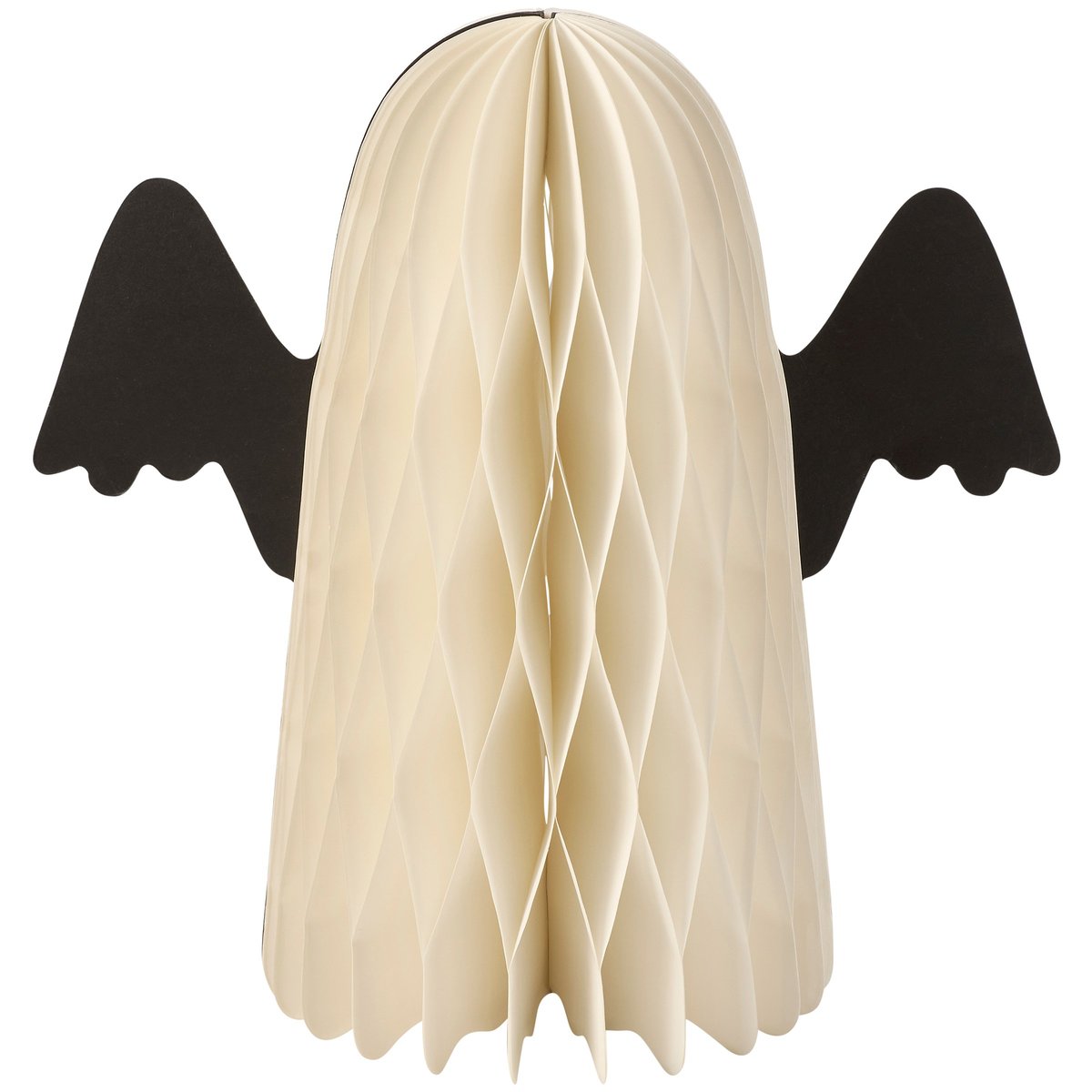 Spooky 3D Accordion Paper Ghost Decoration with Magnet for Halloween Fun