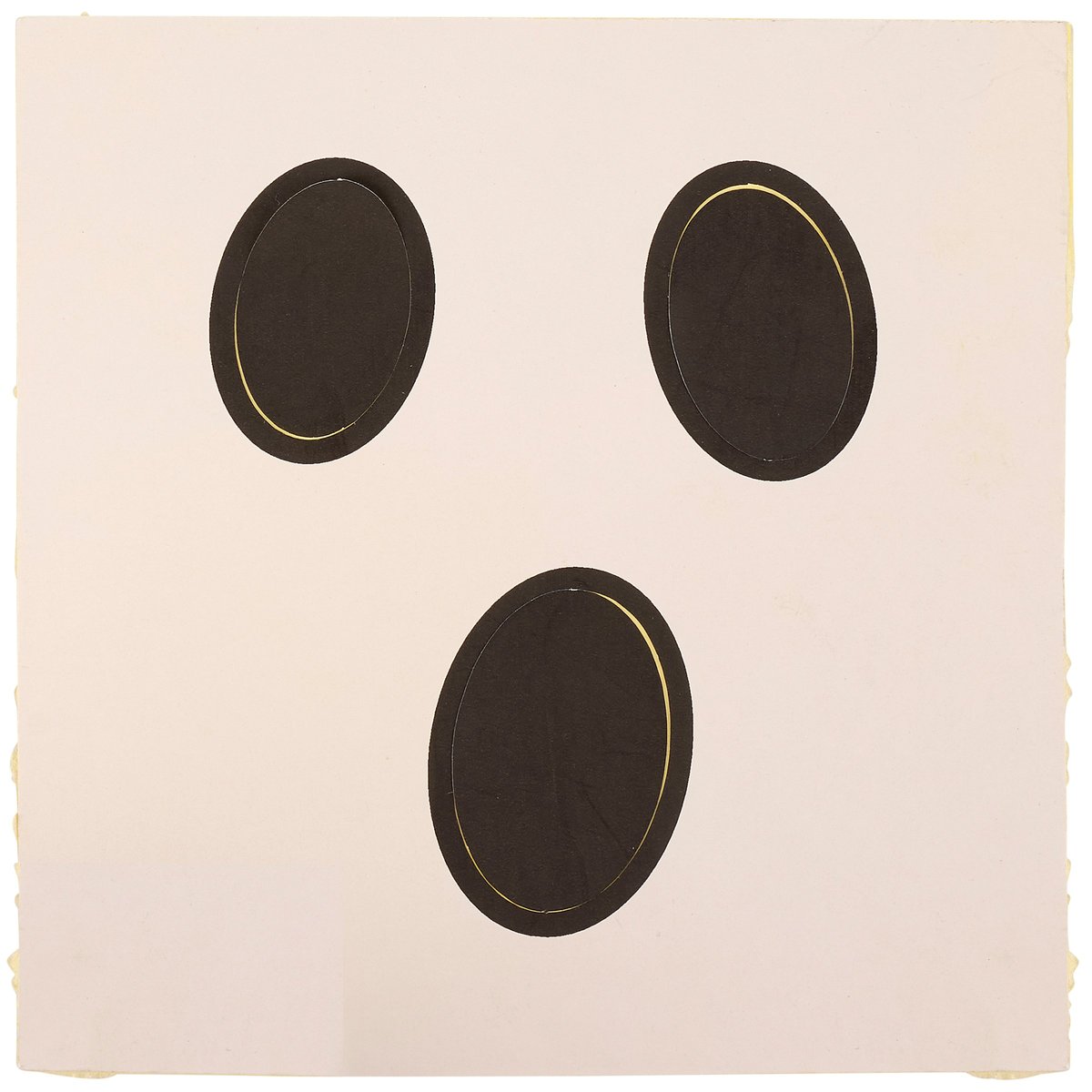 Spooky 3D Accordion Paper Ghost Decoration with Magnet for Halloween Fun