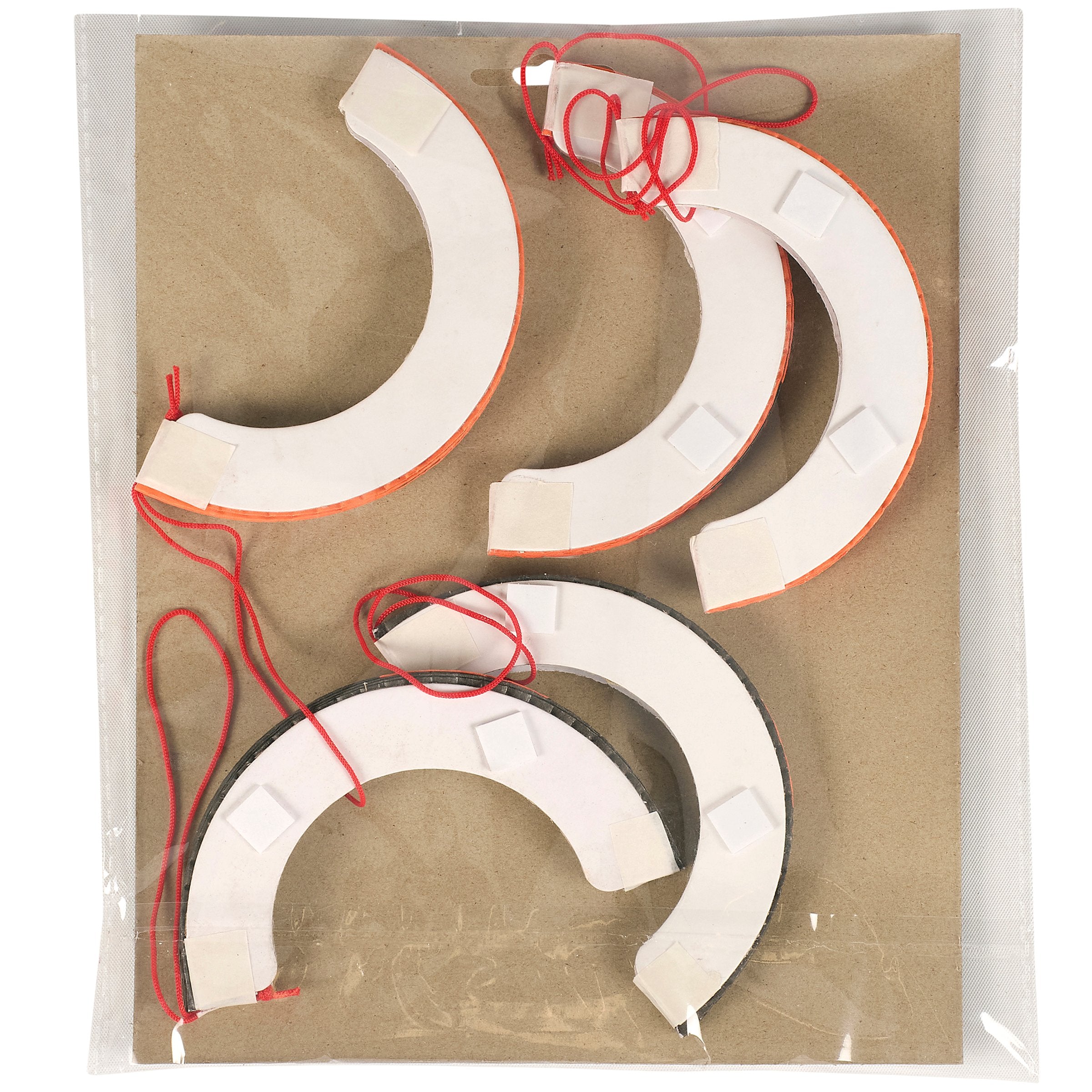 Vibrant Multi Jack O'Lantern Halloween Paper Decoration Set - 5-Pack Accordion