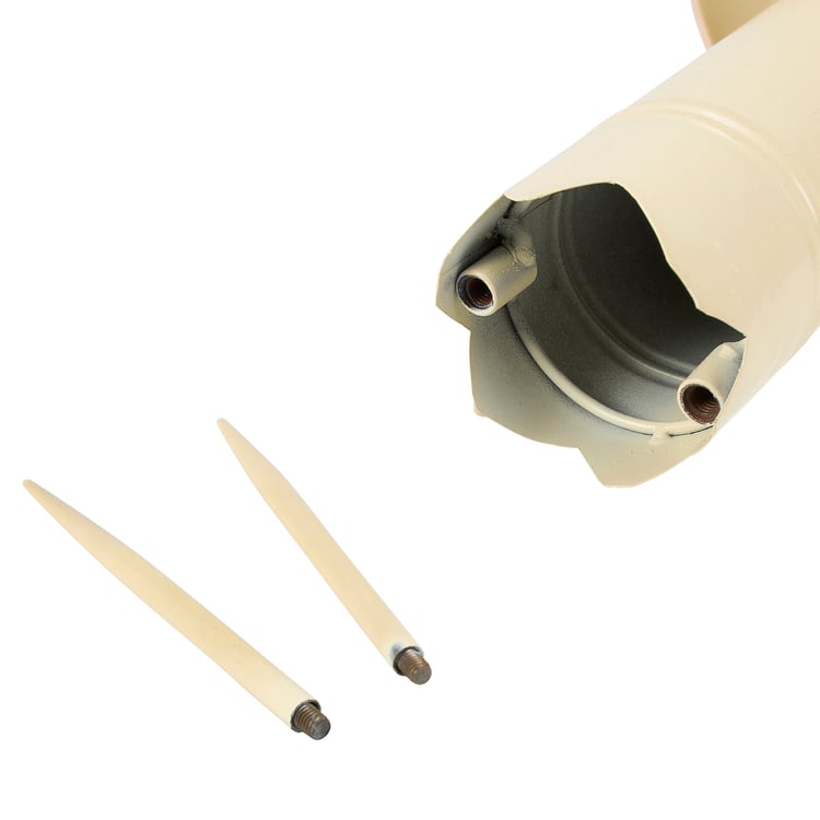 Charming Rustic Metal Mushroom Garden Stakes Set - Whimsical Outdoor Yard Decor