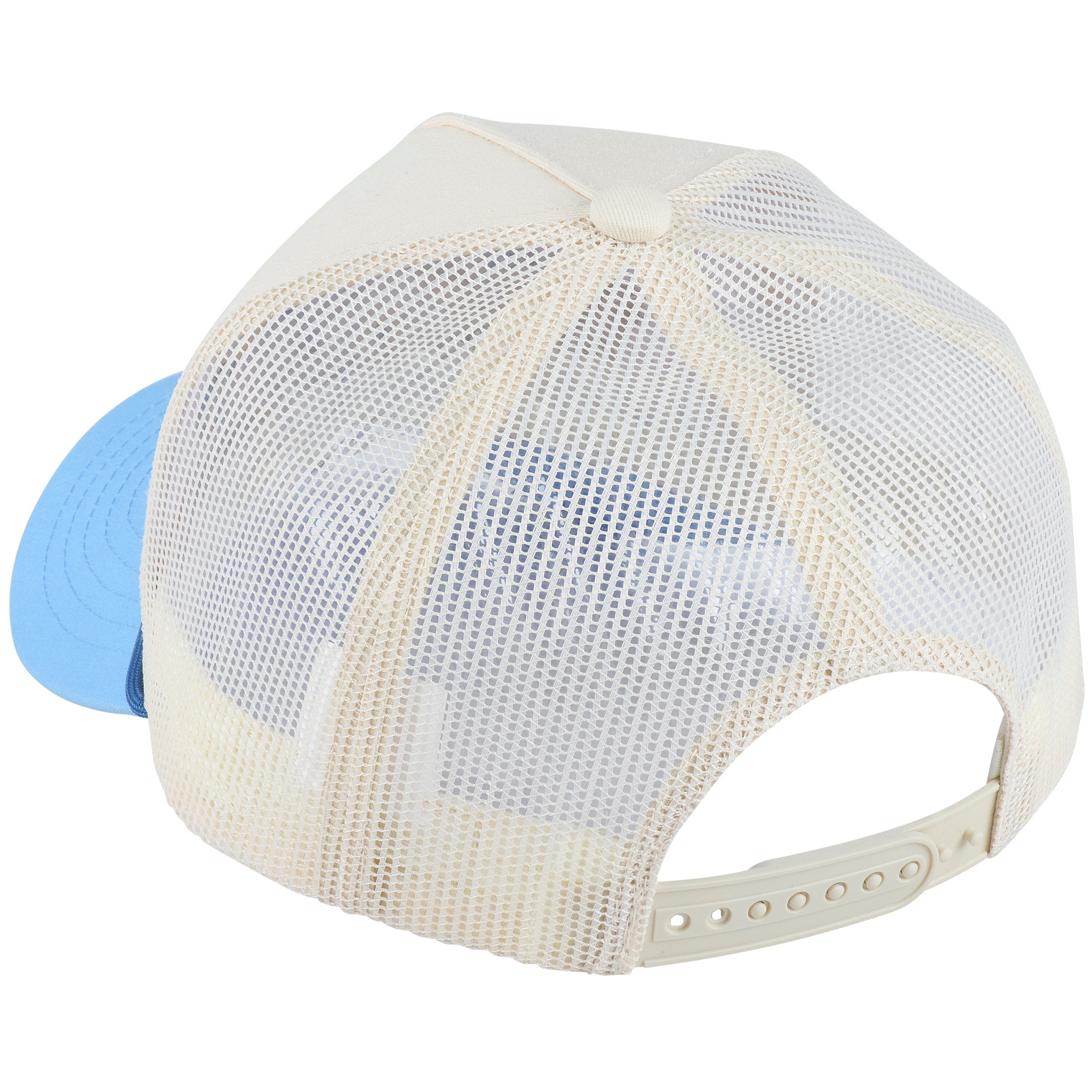 Inspirational 'It Is Well With My Soul' Embroidered Floral Cotton Trucker Hat