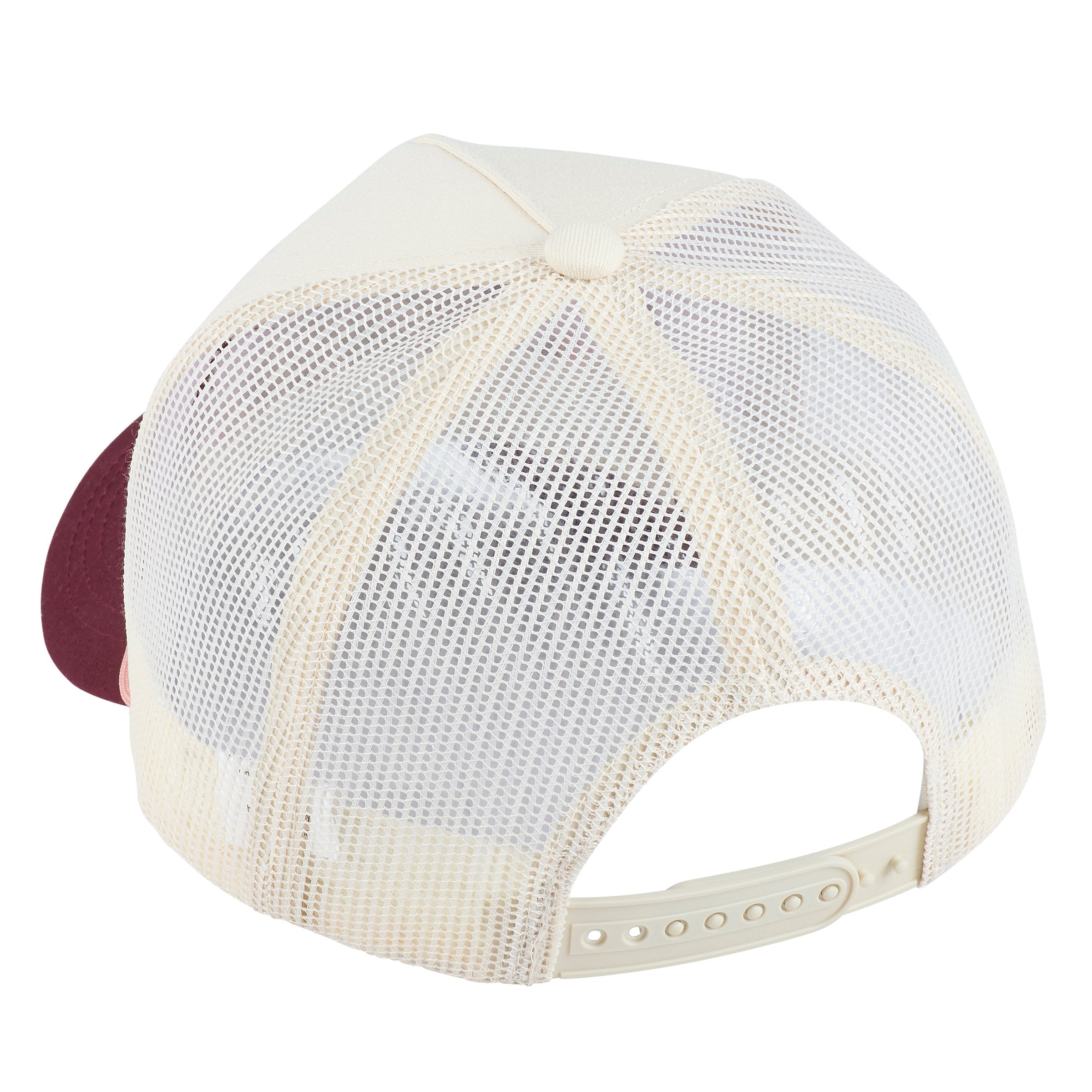 Faith-Inspired Floral Trucker Hat: Embroidered 'Praise God' Design, Adjustable Fit