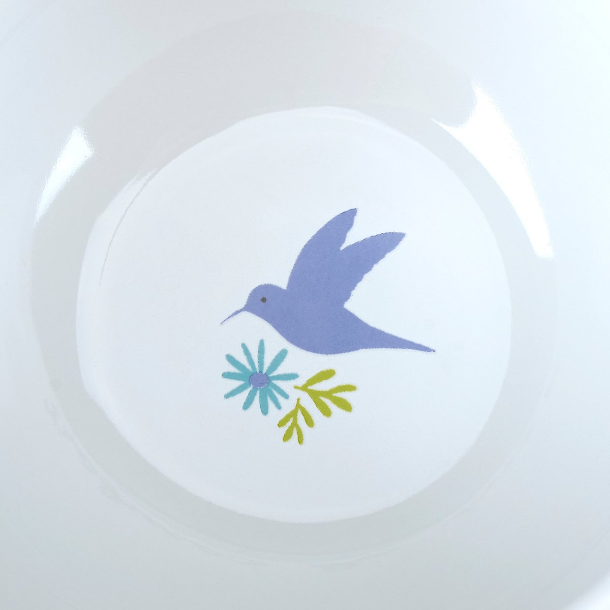 Inspirational Floral Bird Stoneware Mug - 20oz 'A Cup Of Comfort' Design