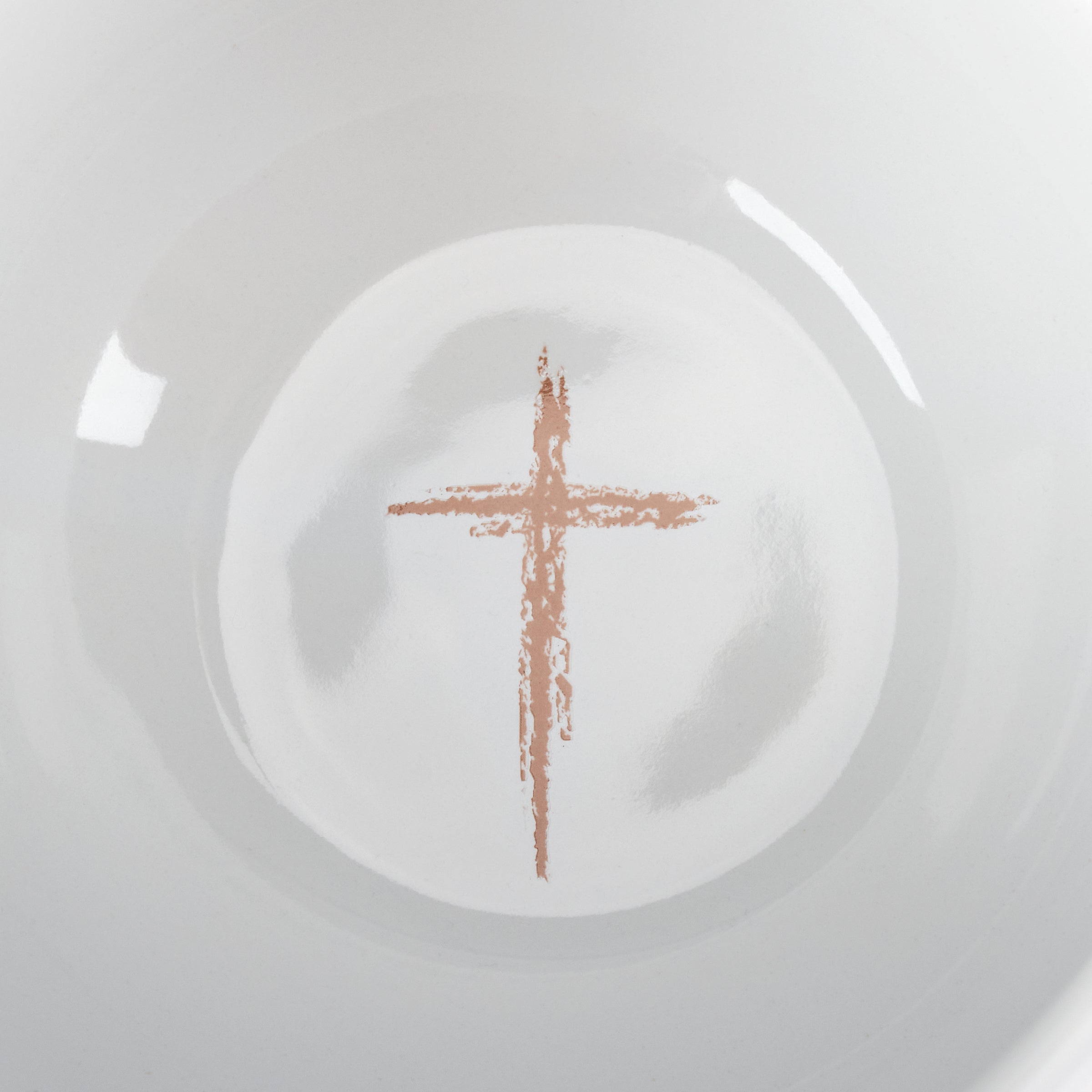 Inspirational 'Things Above' Stoneware Mug – Scripture Art for Daily Faith