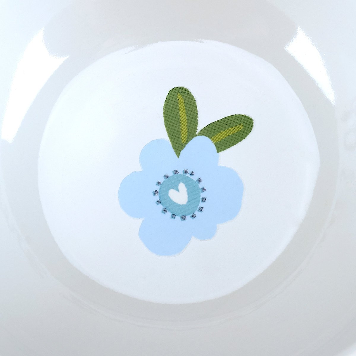 Vibrant Floral Stoneware 'Do Something Great' Inspirational Coffee Tea Mug