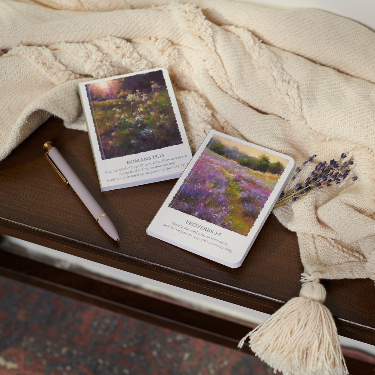 Hope & Trust Faith-Inspired Notebook Set with Scripture - 2 Pack