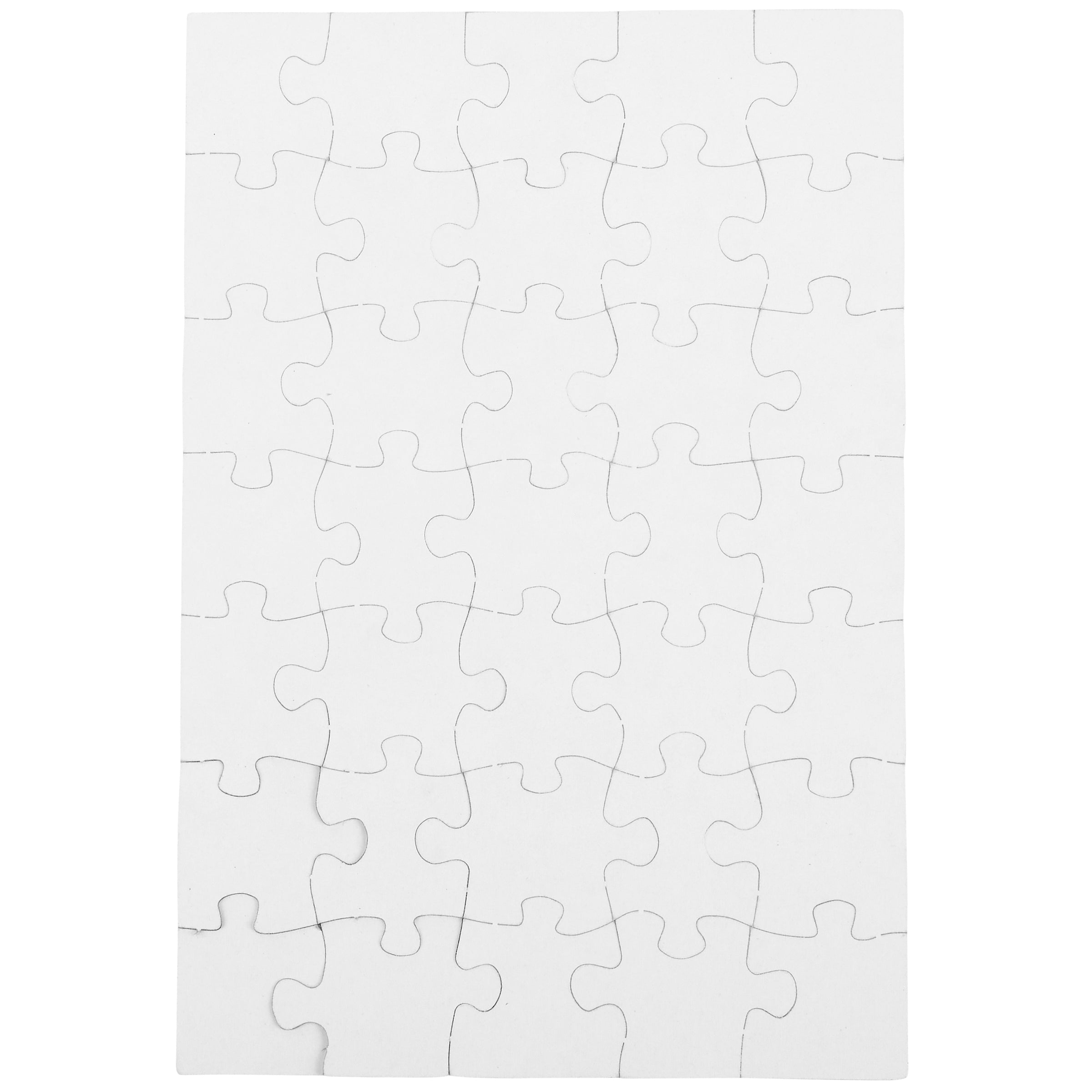 Fun "I Freaking Love You" 35-Piece Heart Puzzle Greeting Card Gift