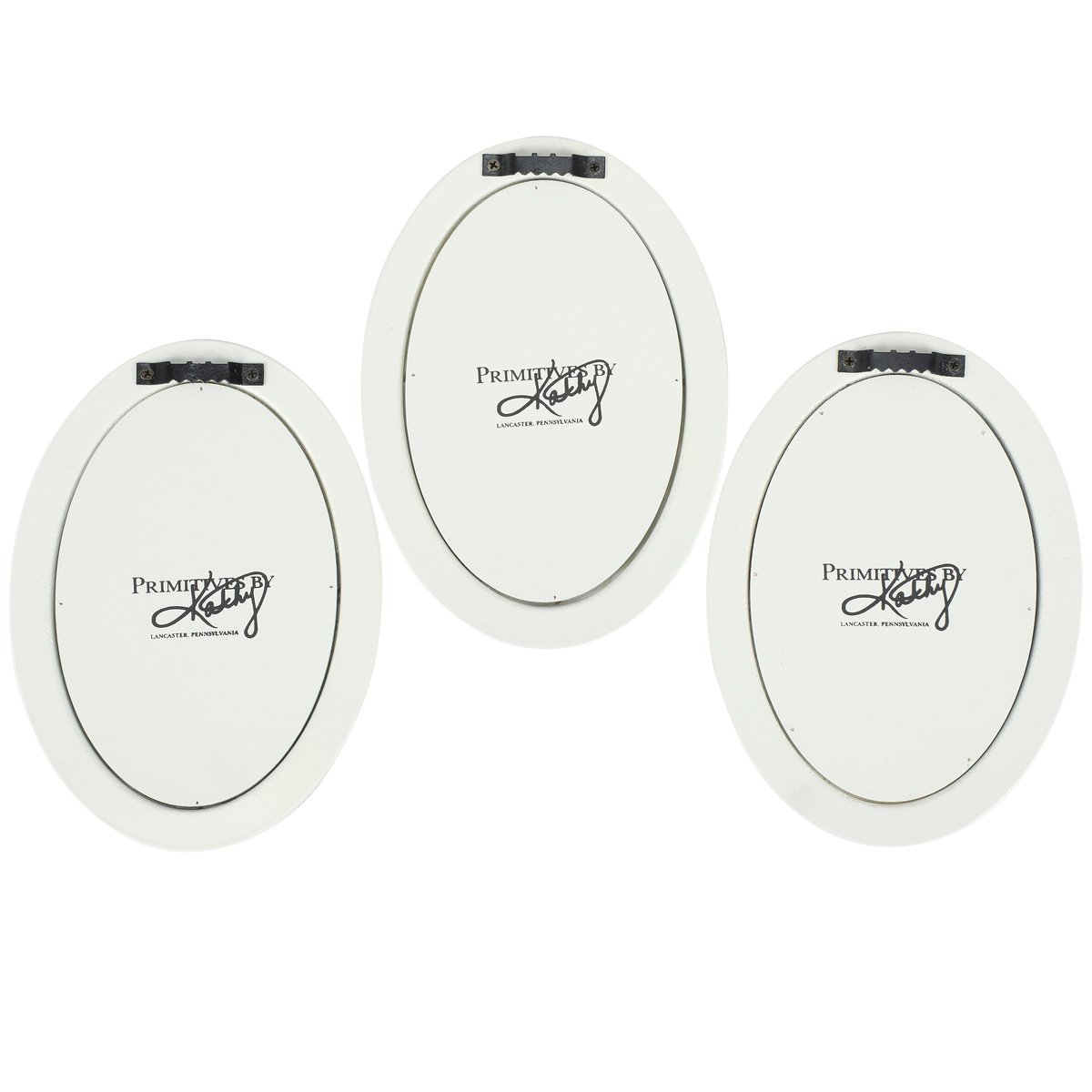 Spooky Neutral White Halloween Hanging Decor Set with Owl, Cat, Poem