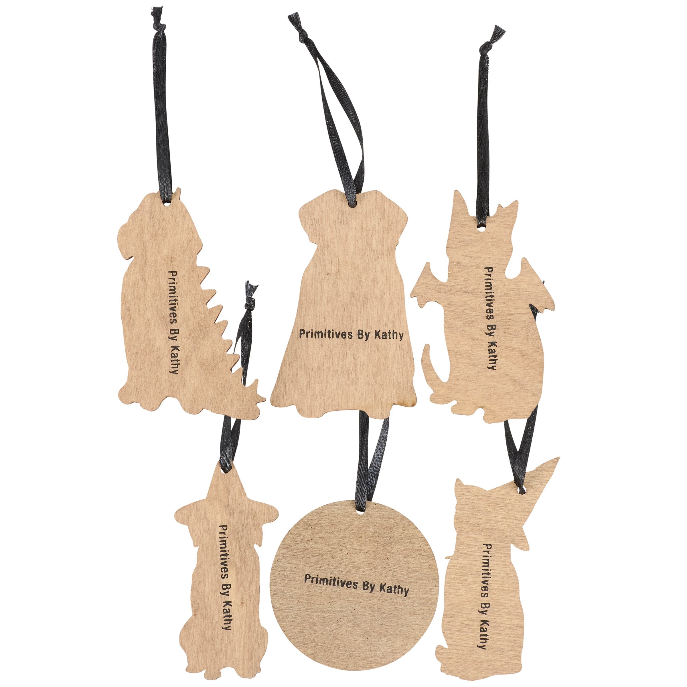 Adorable Costumed Pet Mini Ornaments Set - Festive Halloween Decor for Dogs & Cats