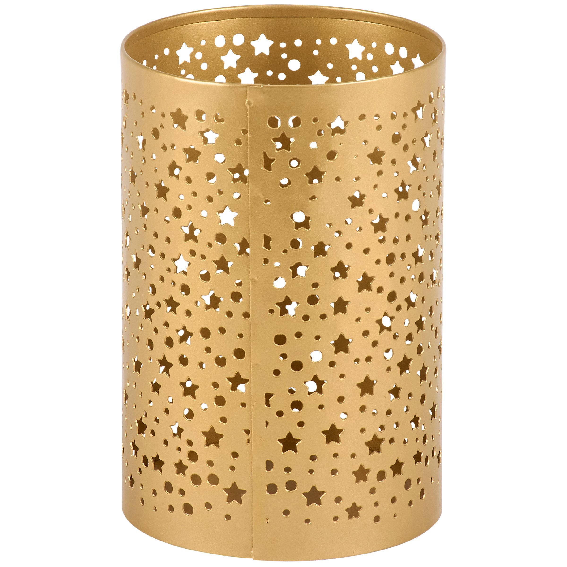 Charming Starry Night Metal Lantern for Cozy Home Decor Ambiance