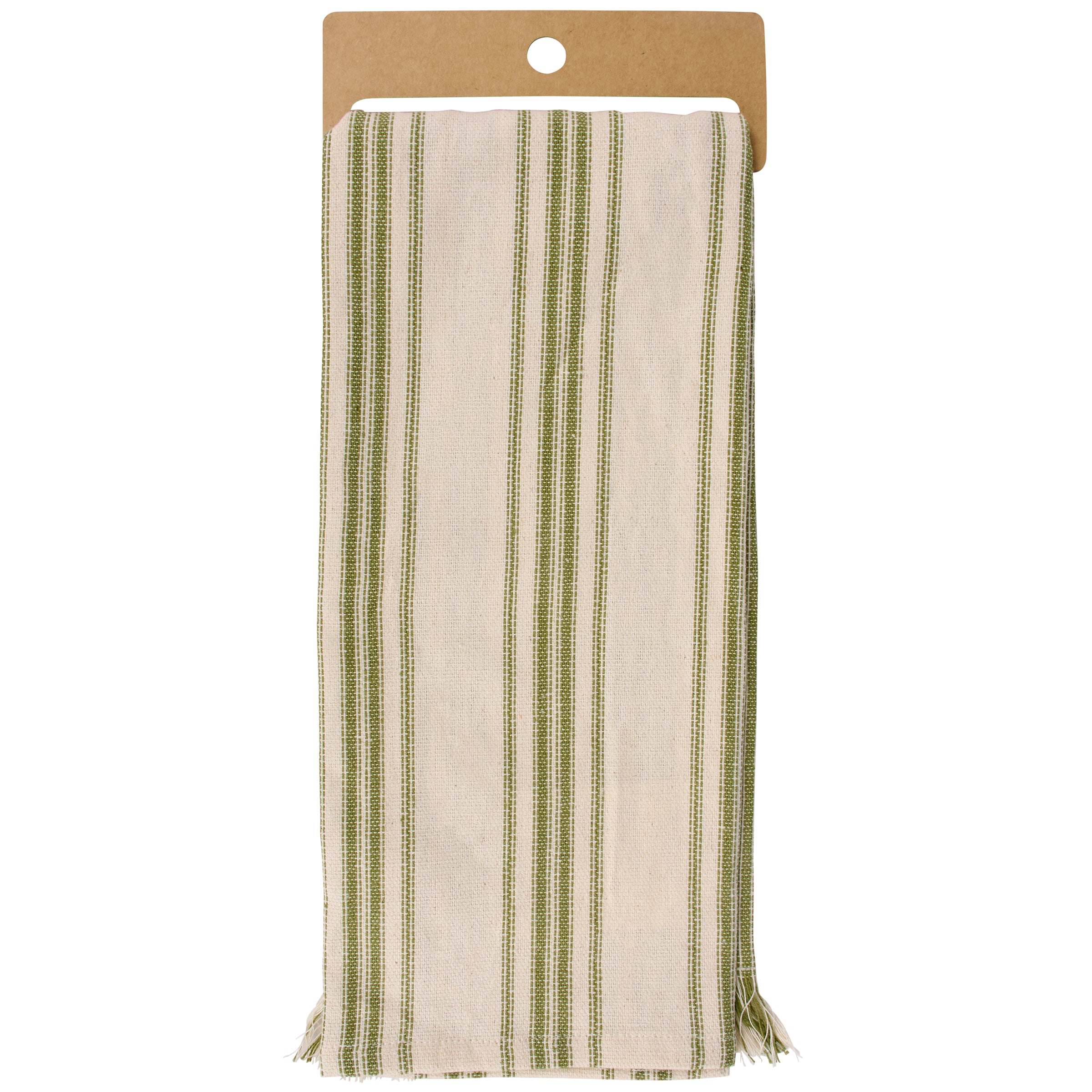 Charming Floral Pony Cotton Kitchen Towel - Rustic Farmhouse Spring Decor