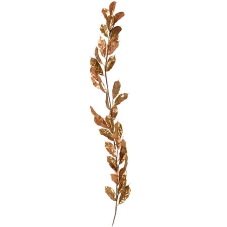 Elegant Lighted Golden Pine Twig: 29-inch Faux Branch with 16 LED Lights & Timer